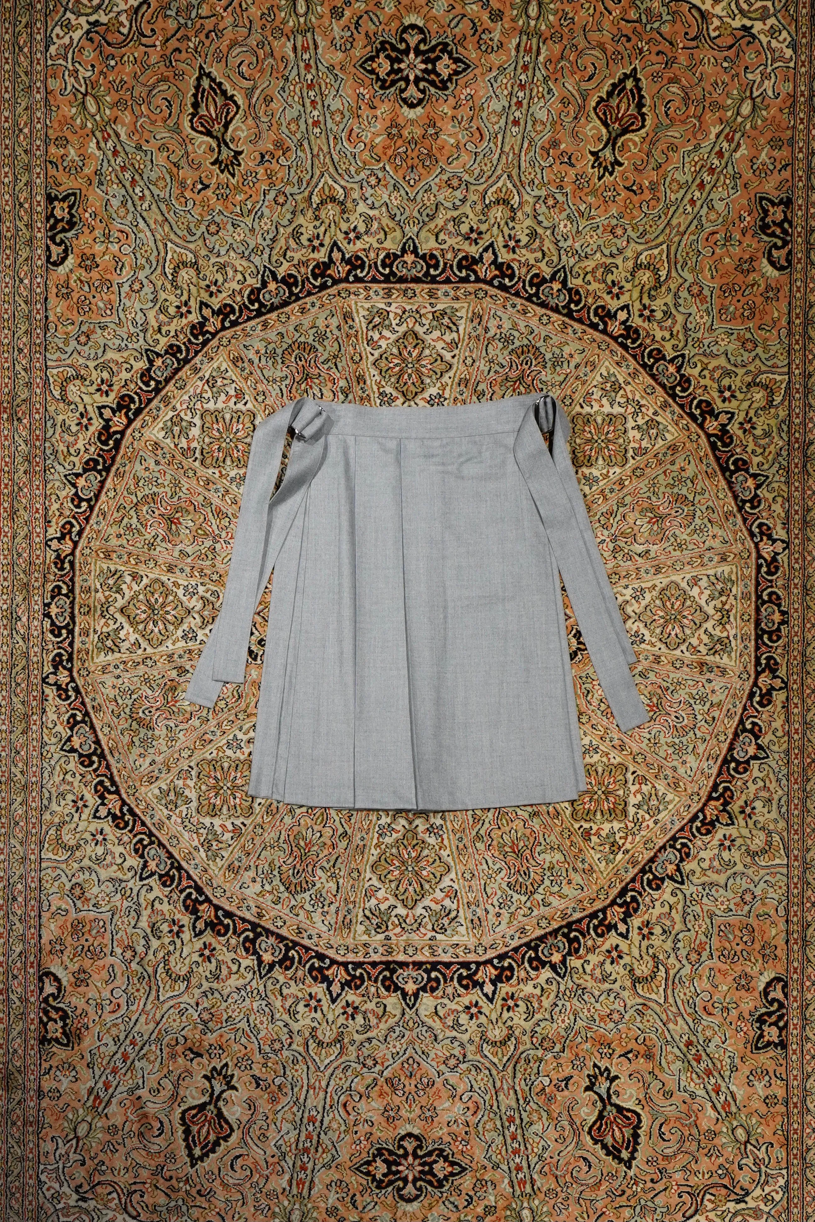 Pleats Tablier (GRAY)