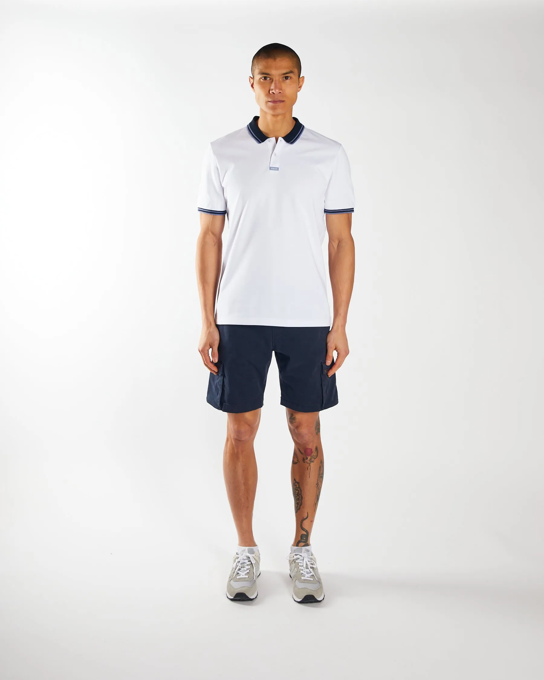 Porter Polo Optic White