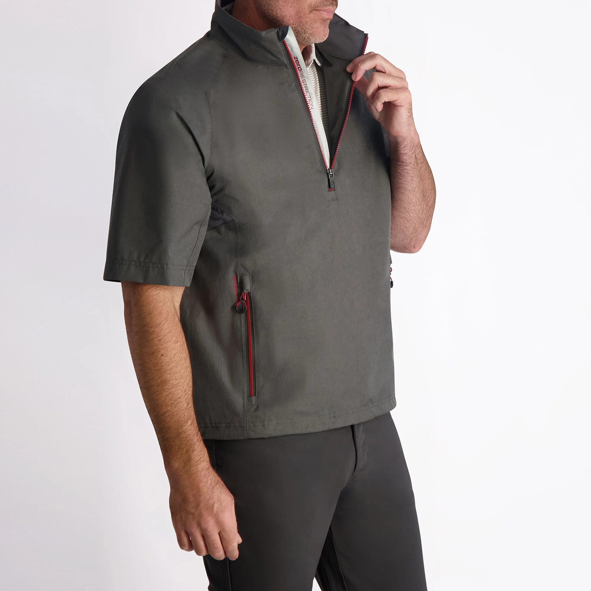 Power Torque 1/4 Zip Short Sleeve