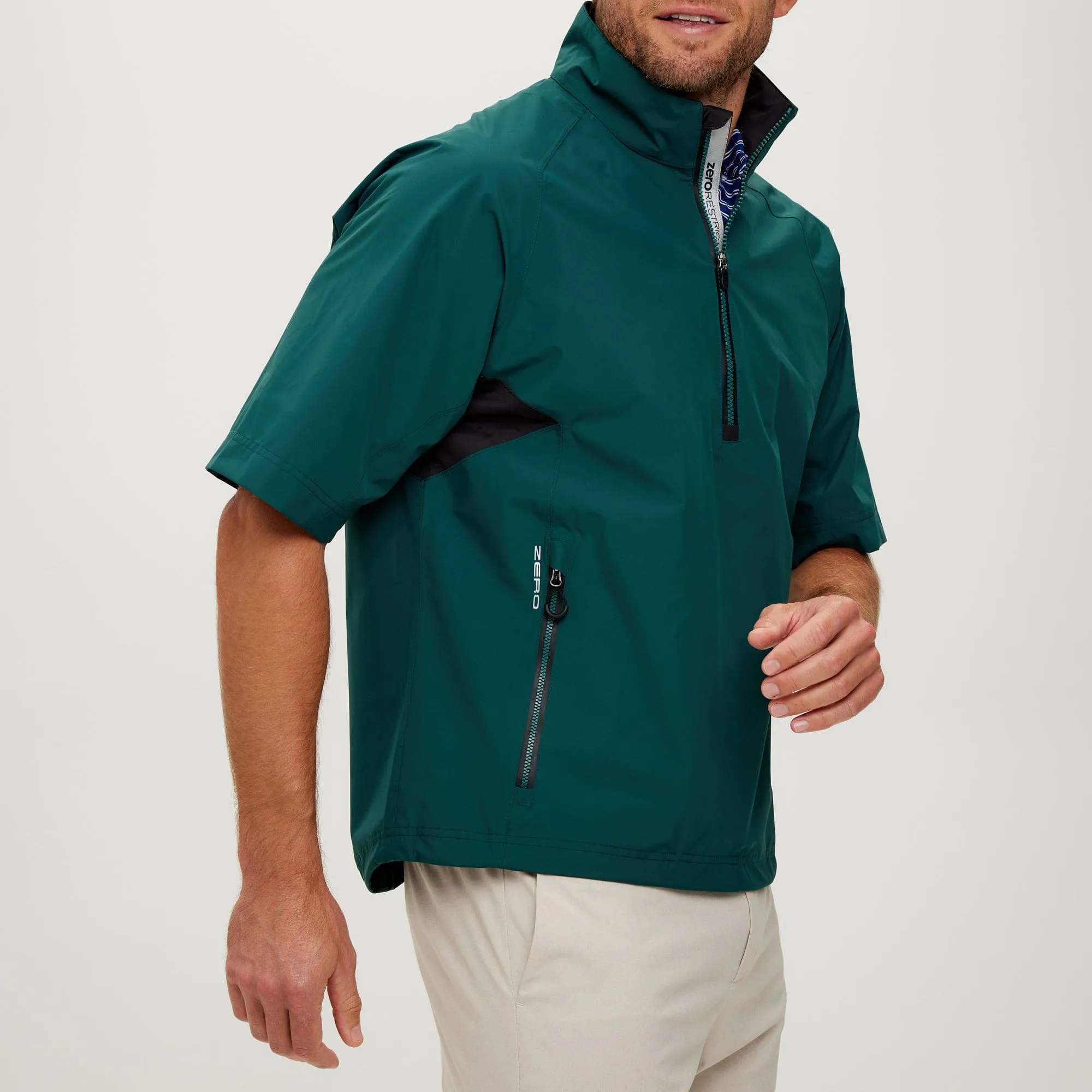 Power Torque 1/4 Zip Short Sleeve