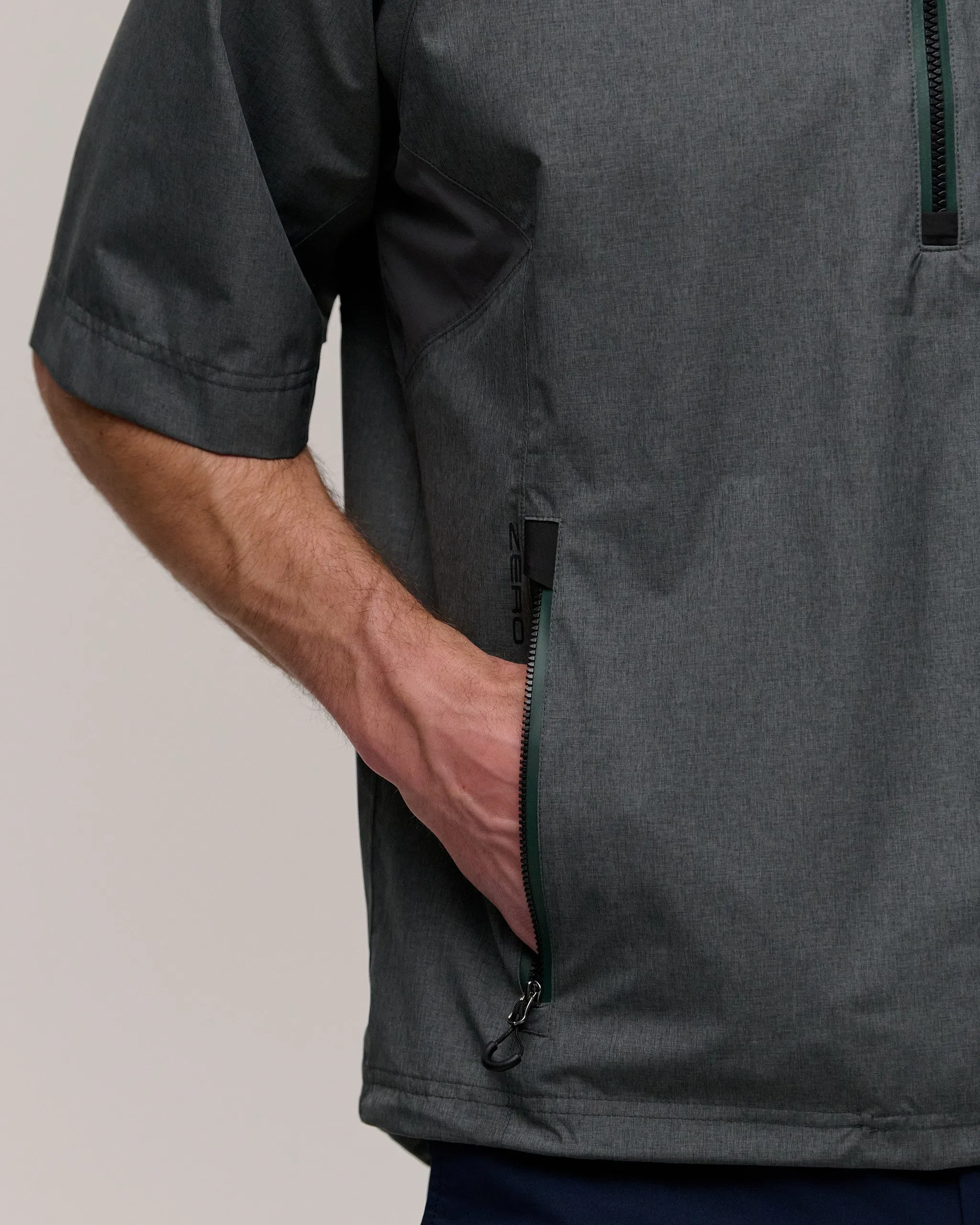 Power Torque 1/4 Zip Short Sleeve