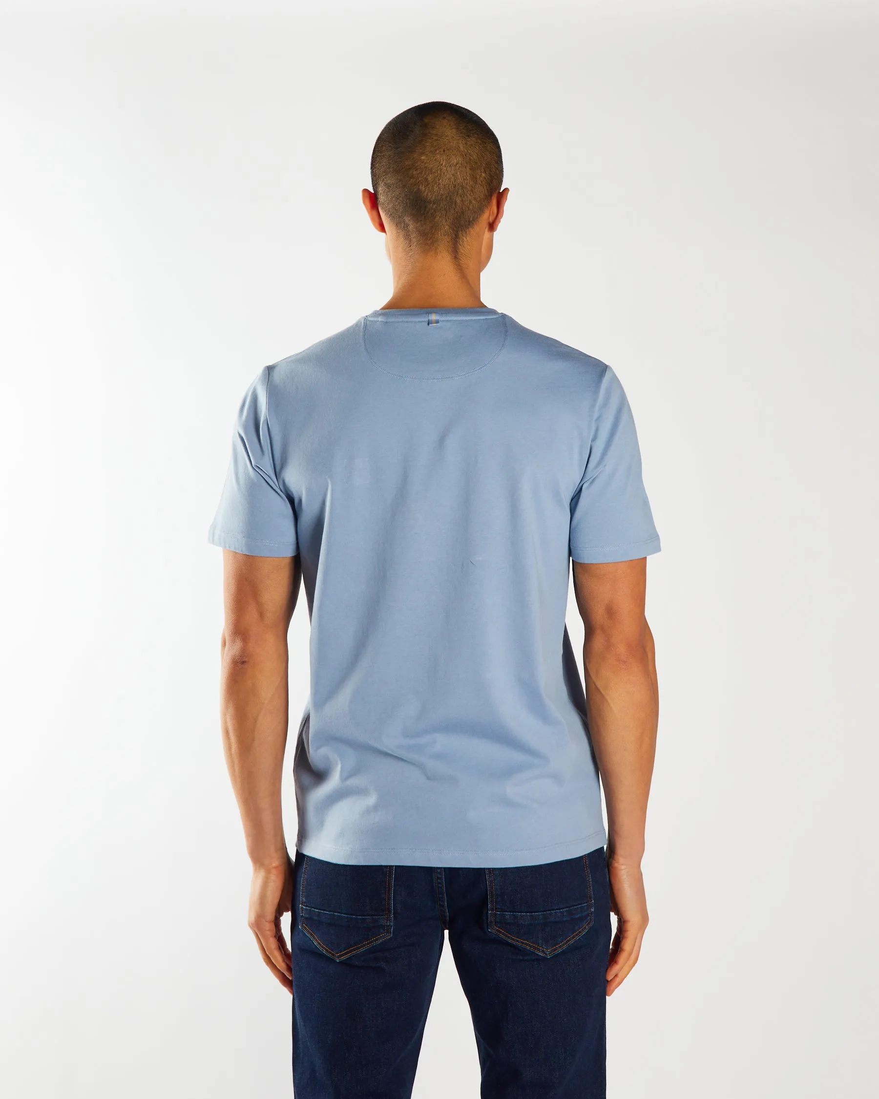 Reed Tee Cielo Blue