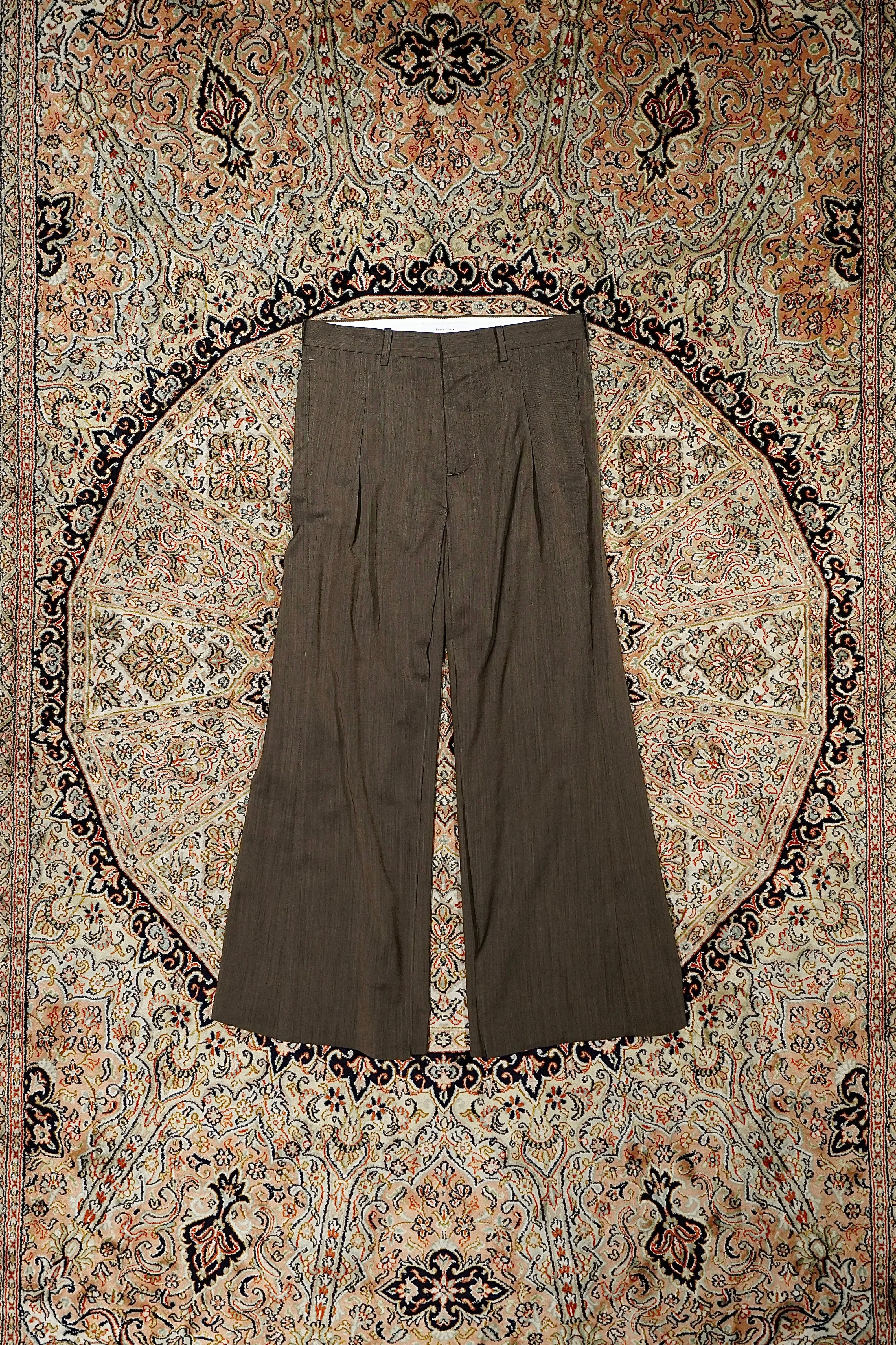 Sasquatchfabrix. HAKAMA SLACKS (ASH BLACK)