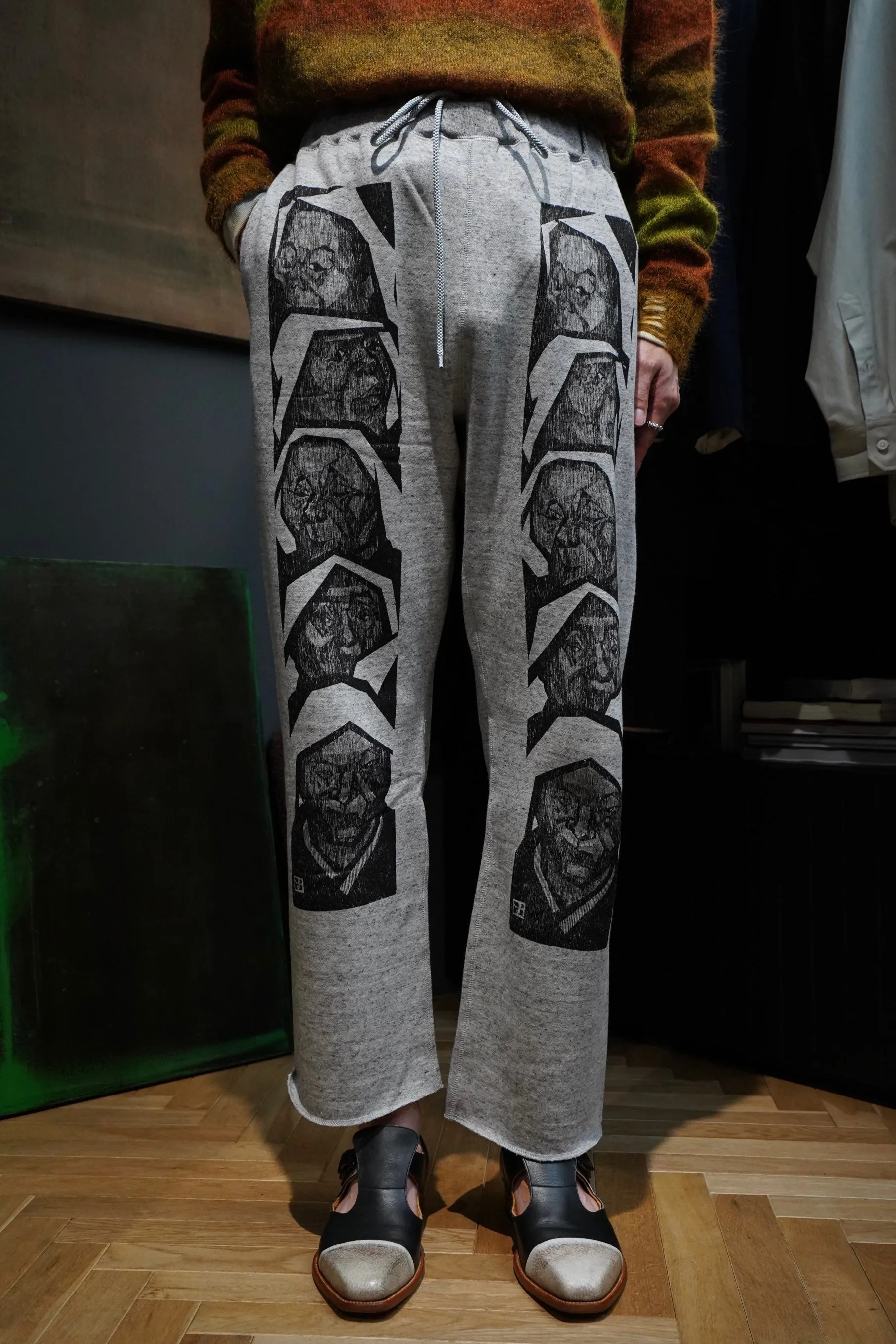 Sasquatchfabrix. "" SWEAT  PANTS (ASH GRAY)