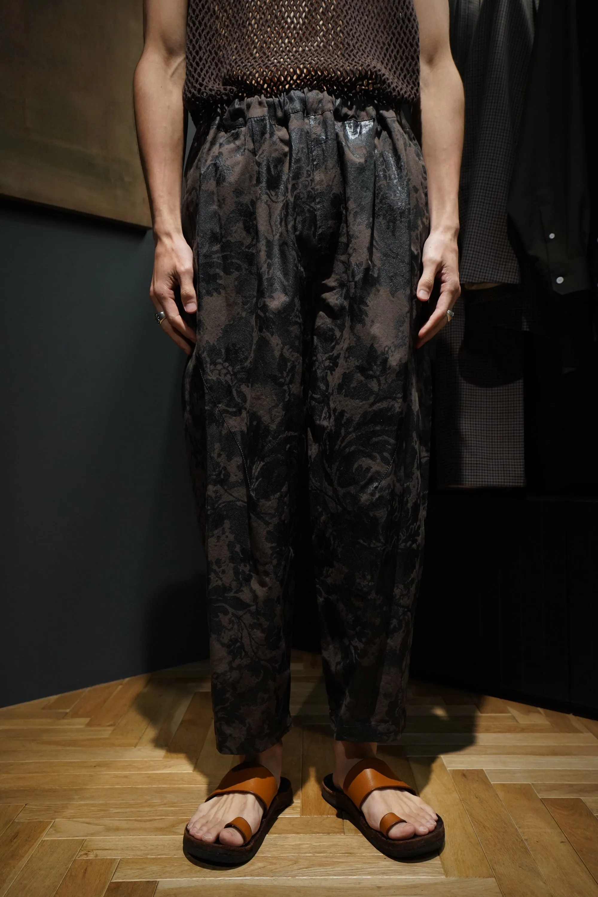 Sasquatchfabrix. "URUSHI" EASY PANTS (BLACK)