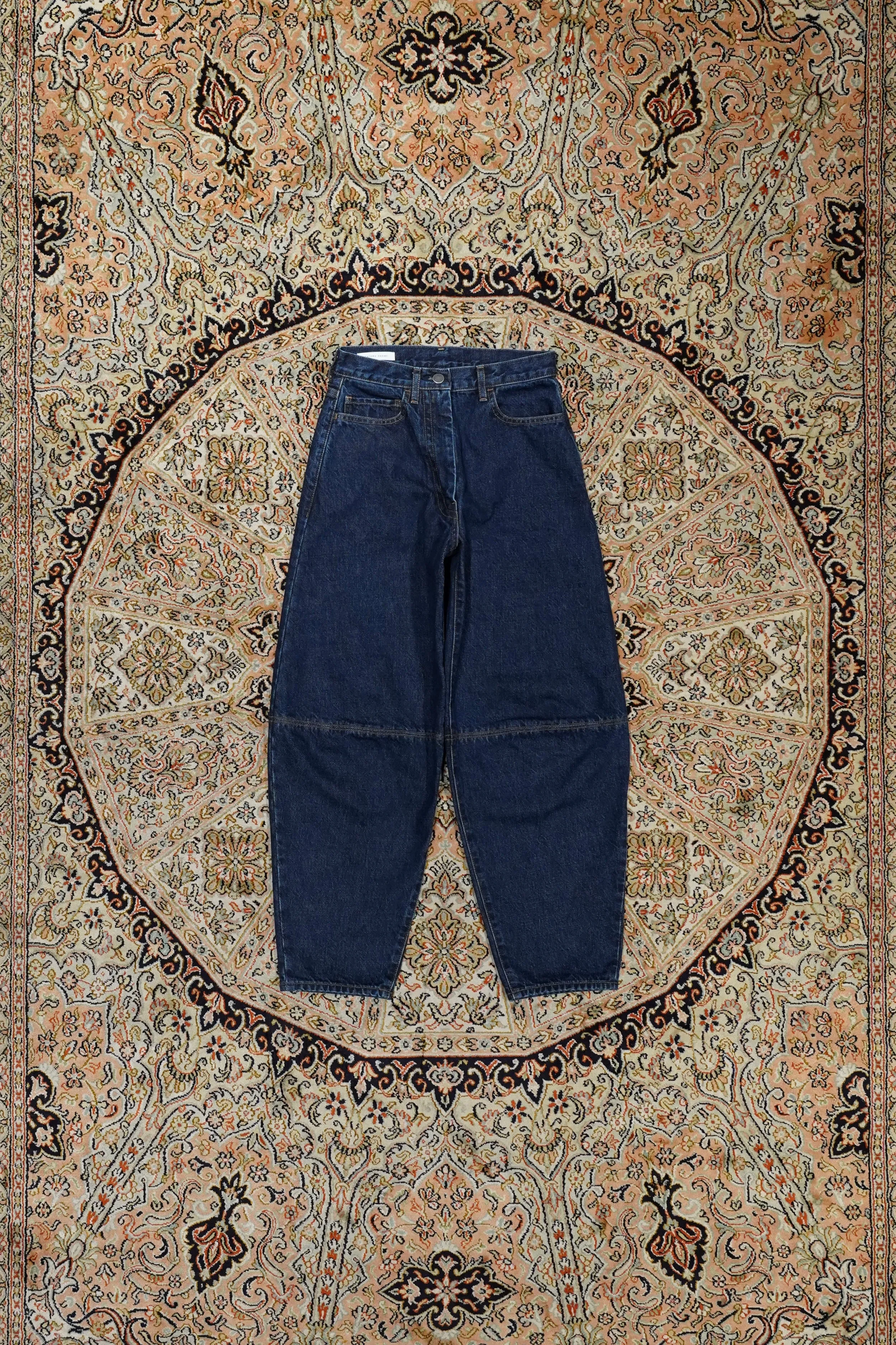 SATORU SASAKI WIDE-KNEES DENIM JEANS