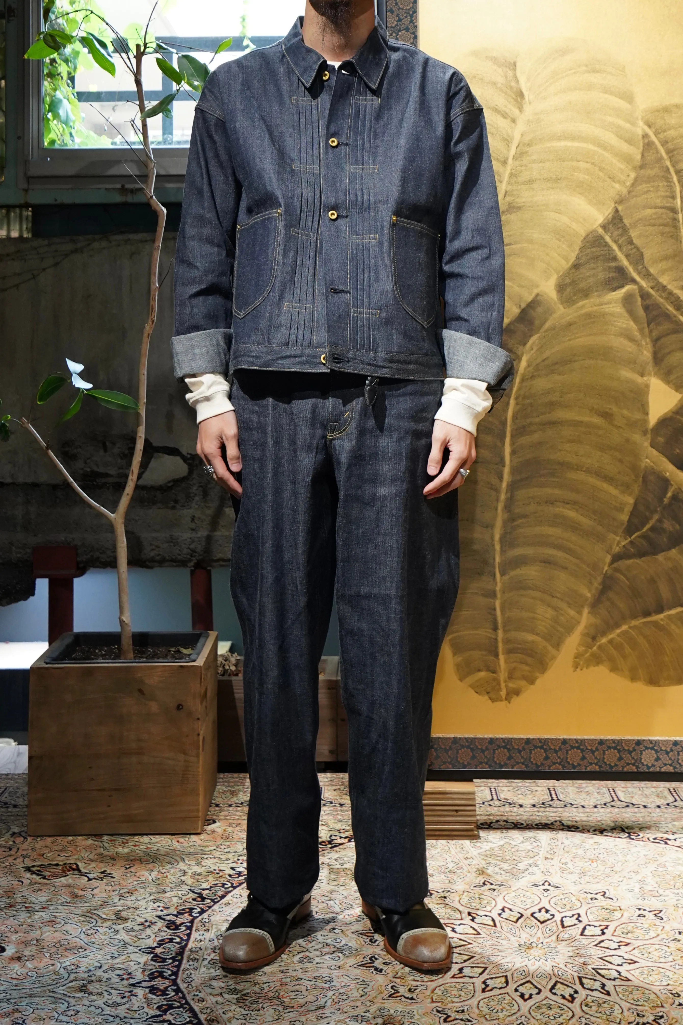 SOLARIS&Co. 10oz DENIM PANTS - 7100