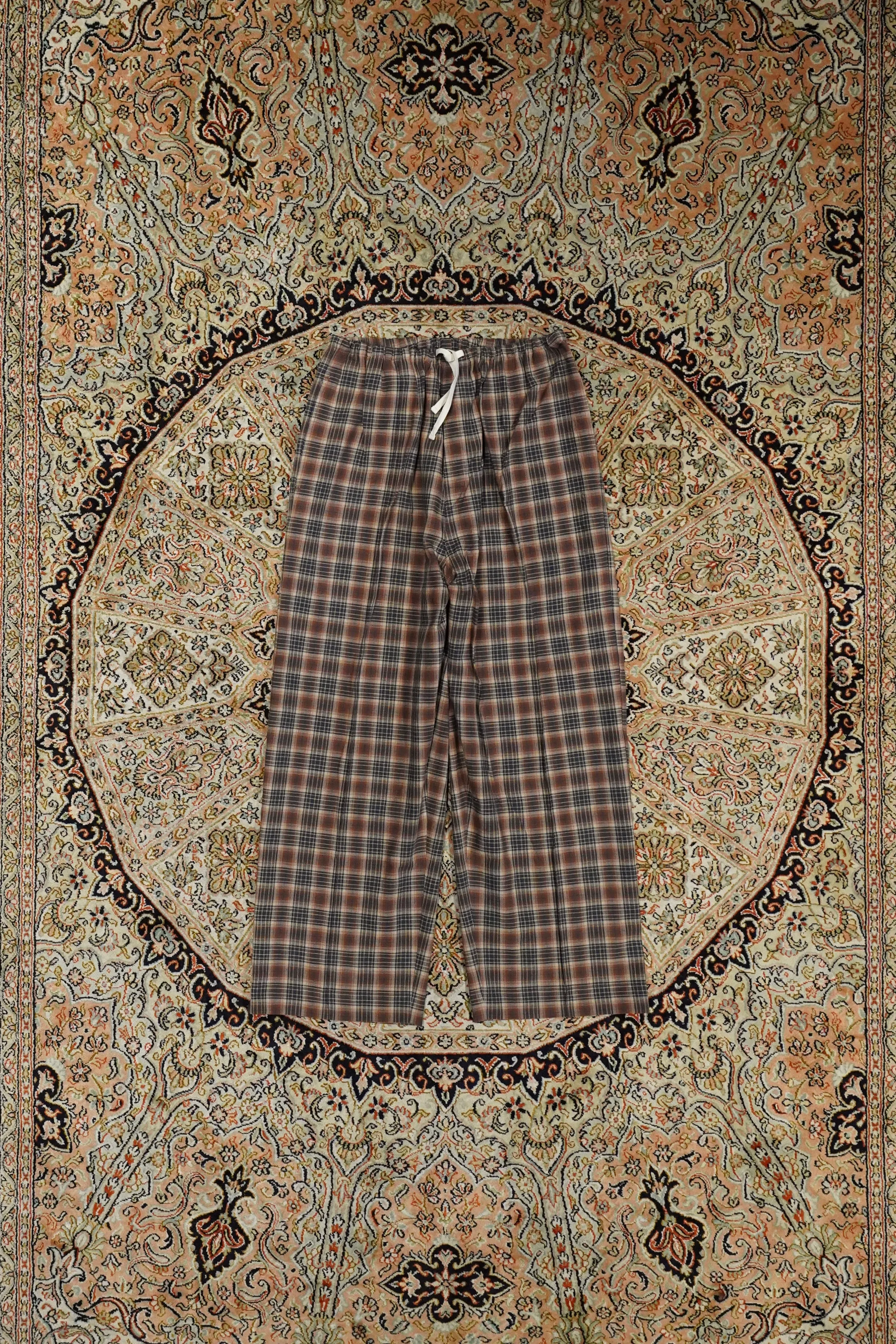 SOLARIS&Co. JPN EASY PANTS - HAKAMA (CHECKRED)
