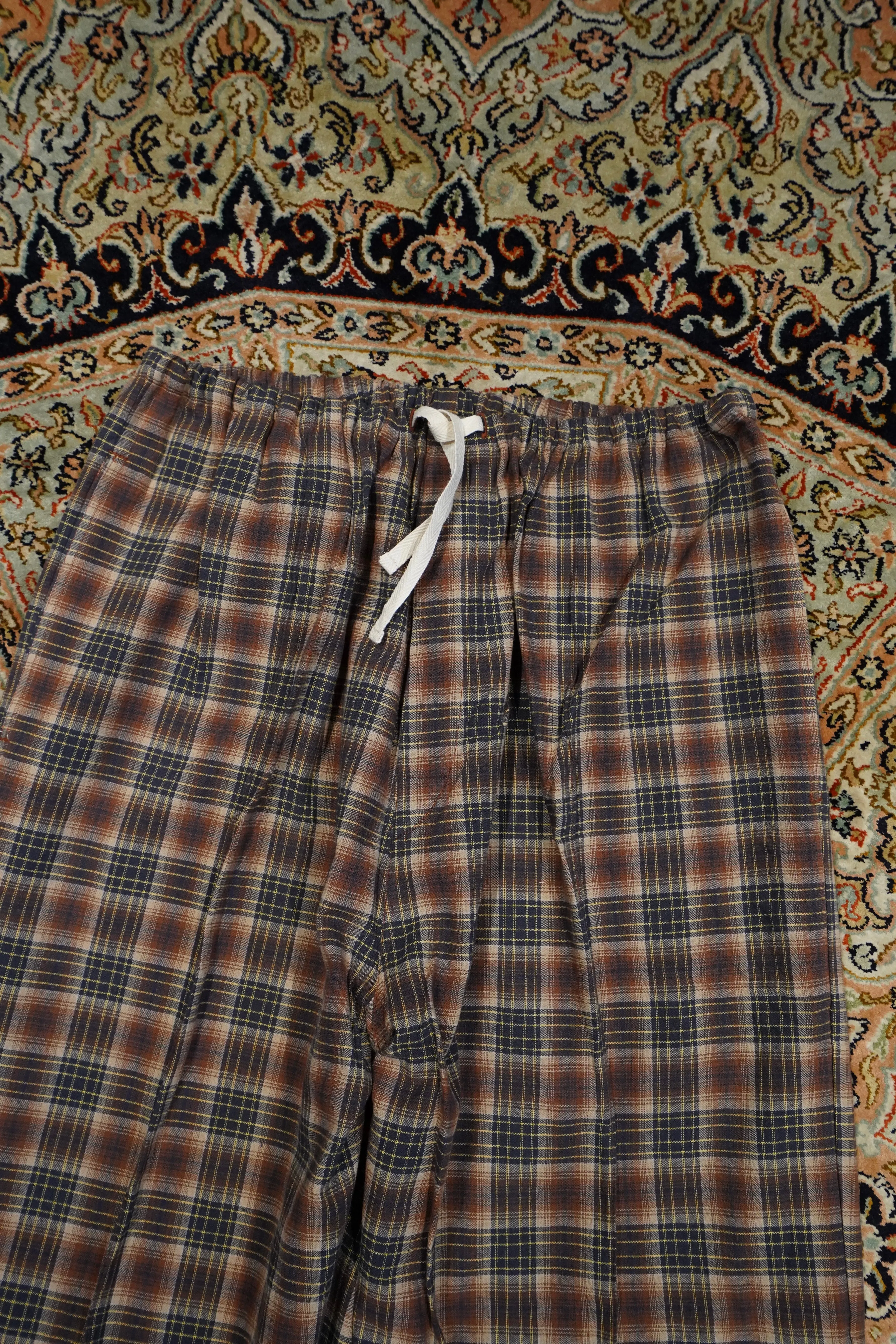 SOLARIS&Co. JPN EASY PANTS - HAKAMA (CHECKRED)