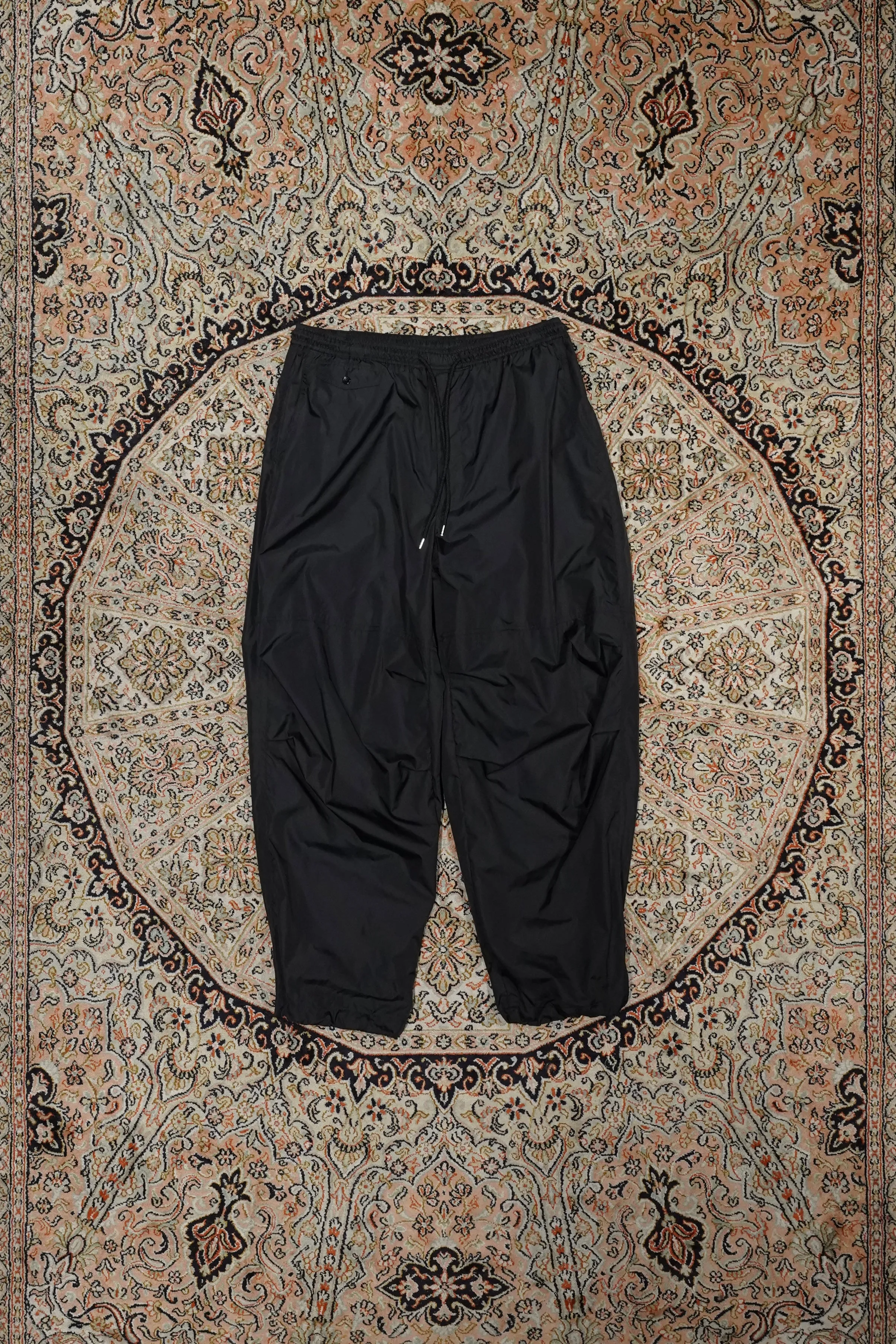 SOLARIS&Co. NYLON DRAWCORD PANTS (BLACK)