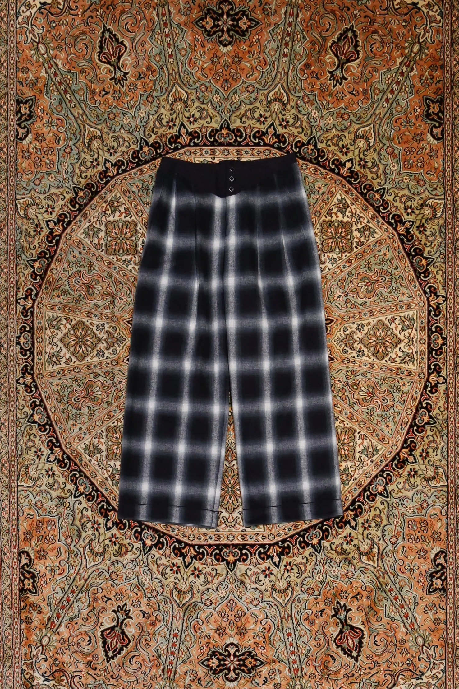 SOLARIS&Co. RODEO OMBRE PANTS - WASTELAND (GRAY??BLACK)