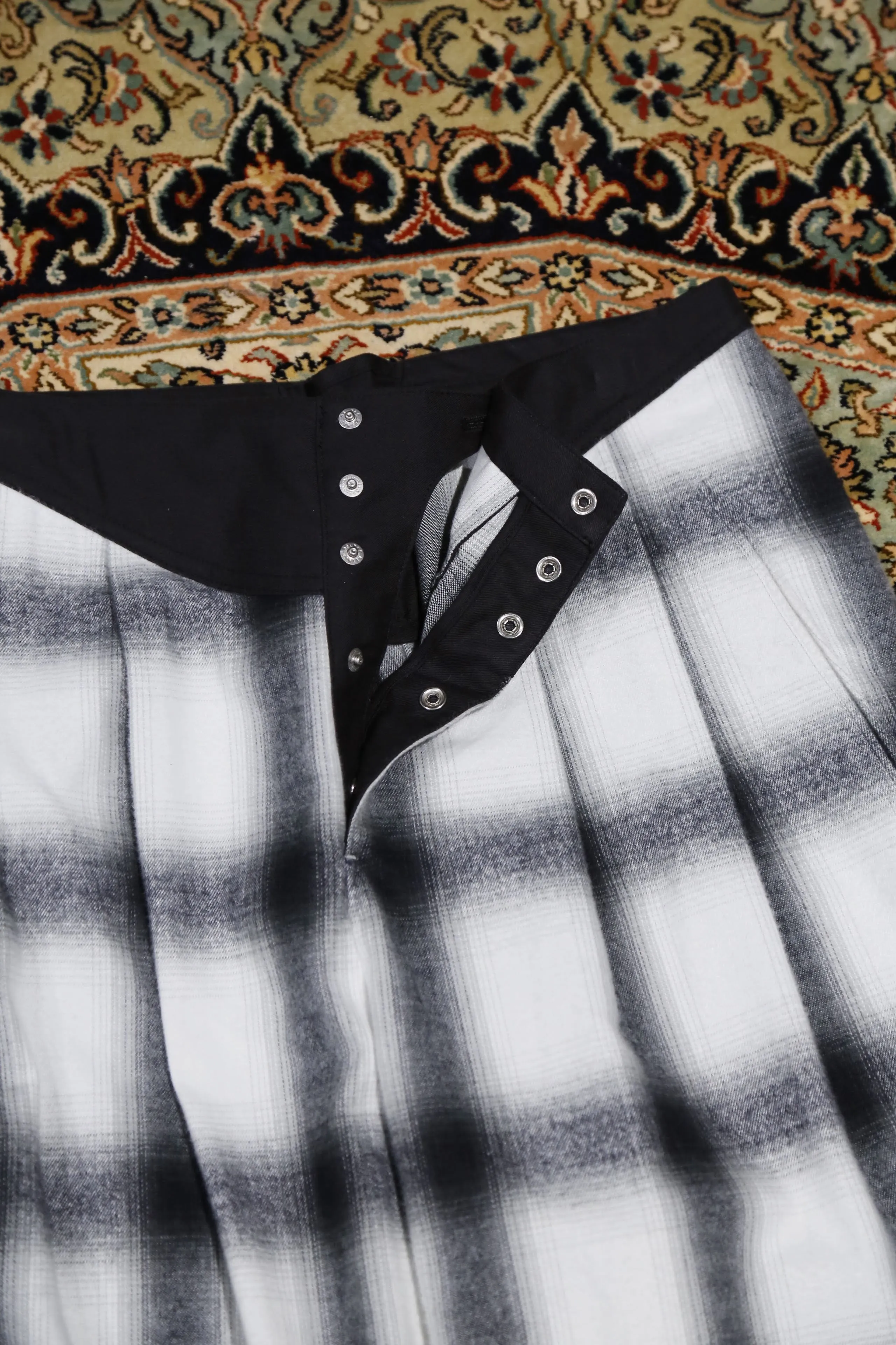 SOLARIS&Co. RODEO OMBRE PANTS - WASTELAND(WHITE??BLACK)