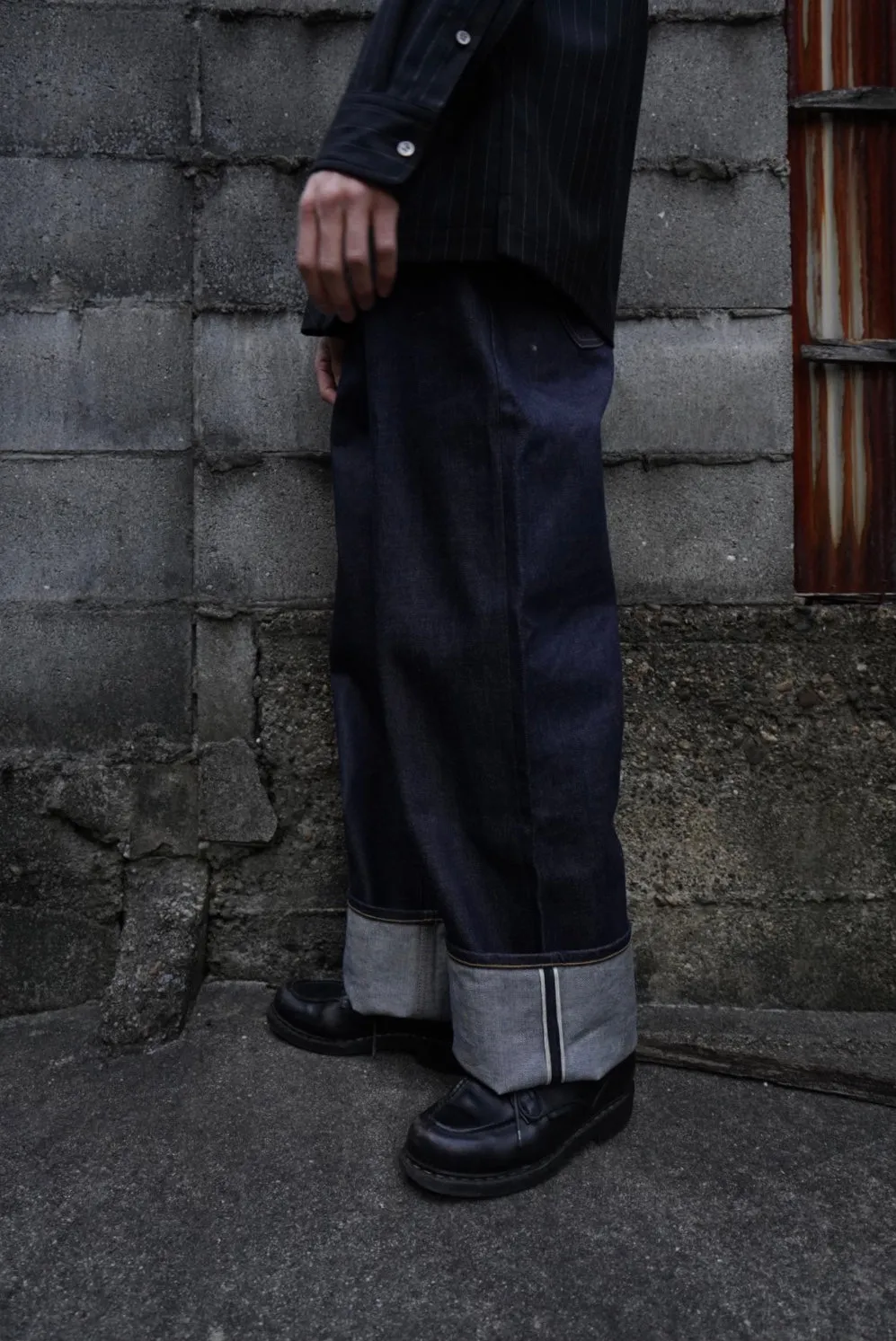 SOLARIS&Co. SHAPE BOOTY DENIM PANTS - QUATERHORSE