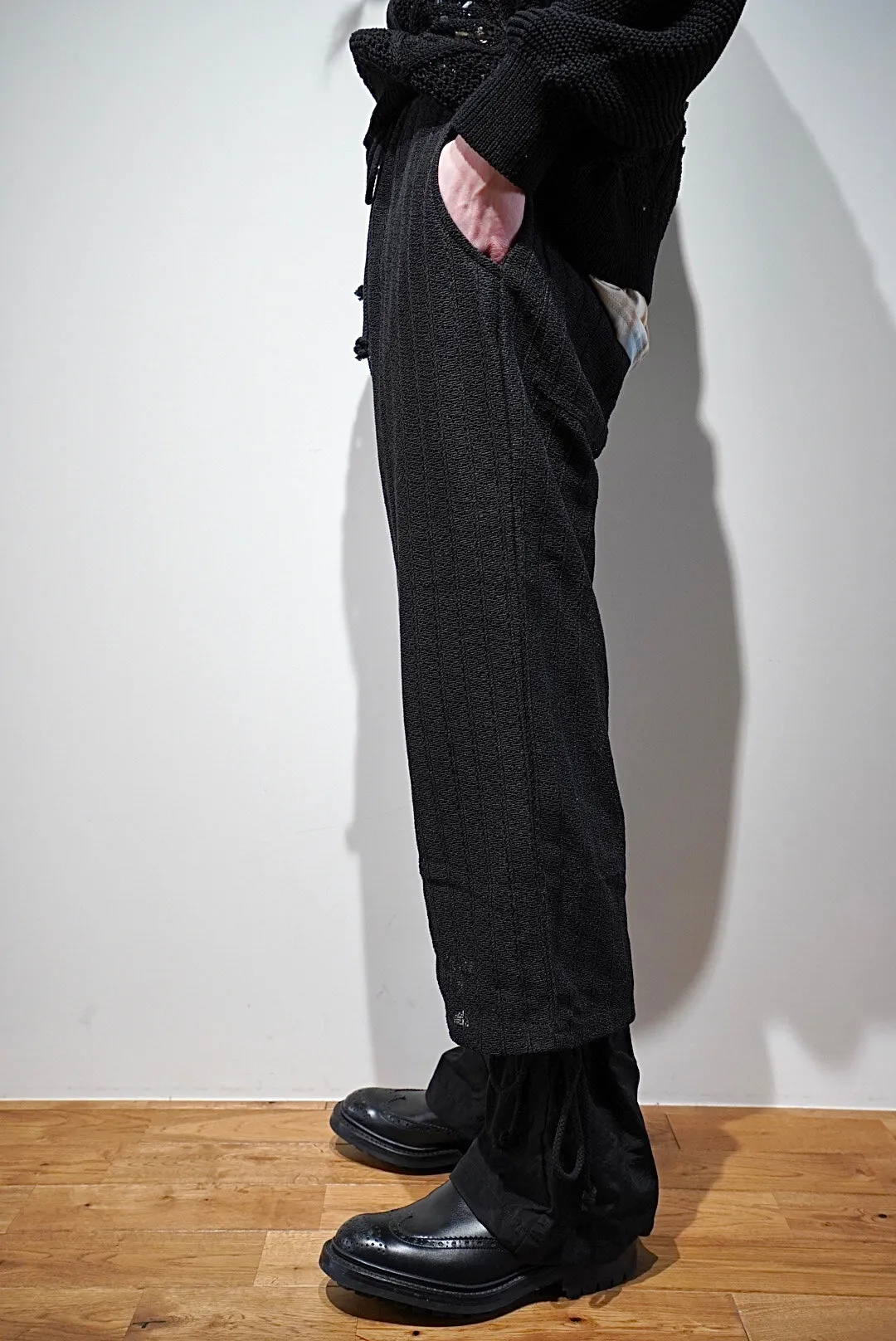 Song for the Mute ELASTICATED WIDE LEG DRESS PANT