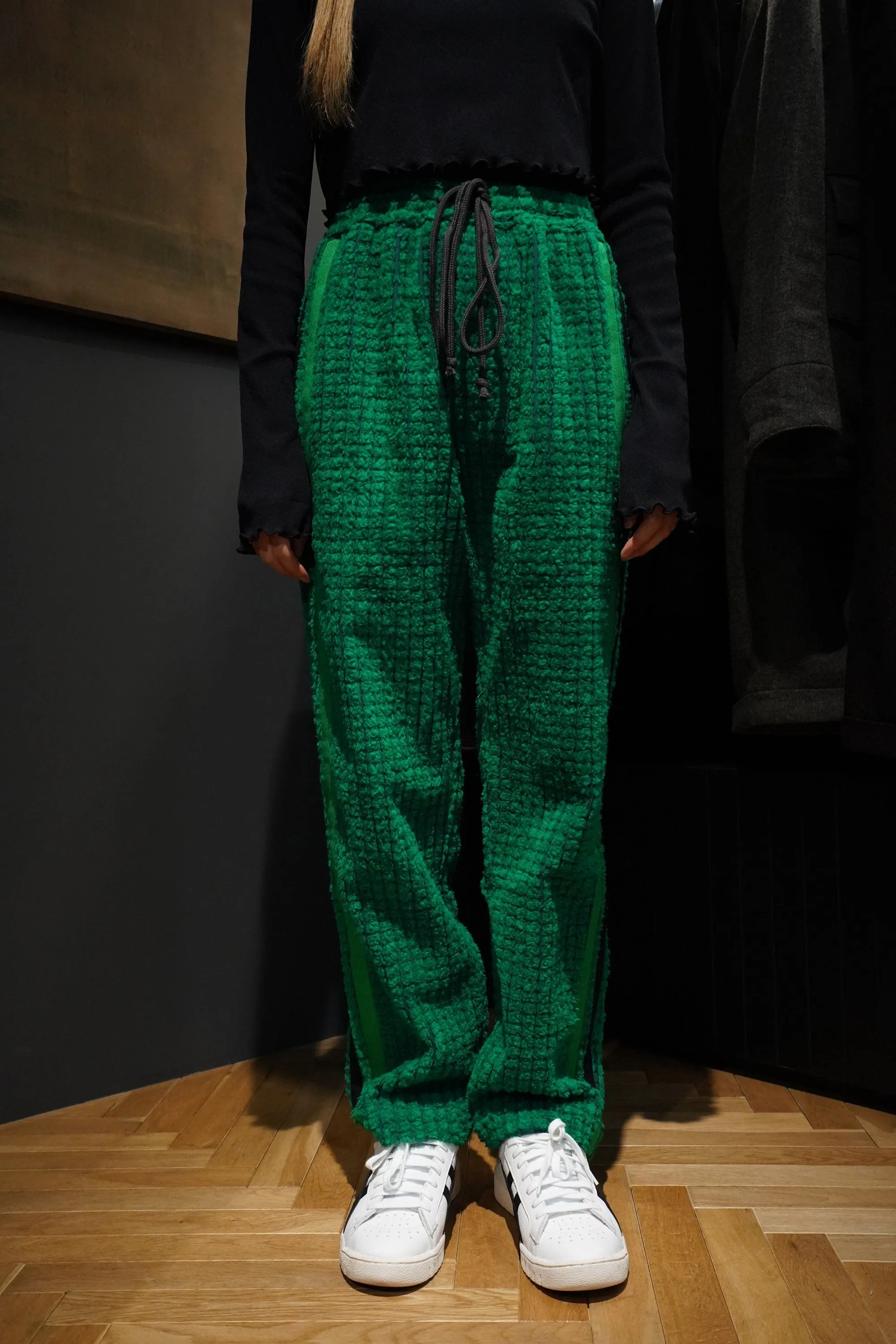 Song for the Mute SIDE TAPE TRACK PANT(TOY GREEN)