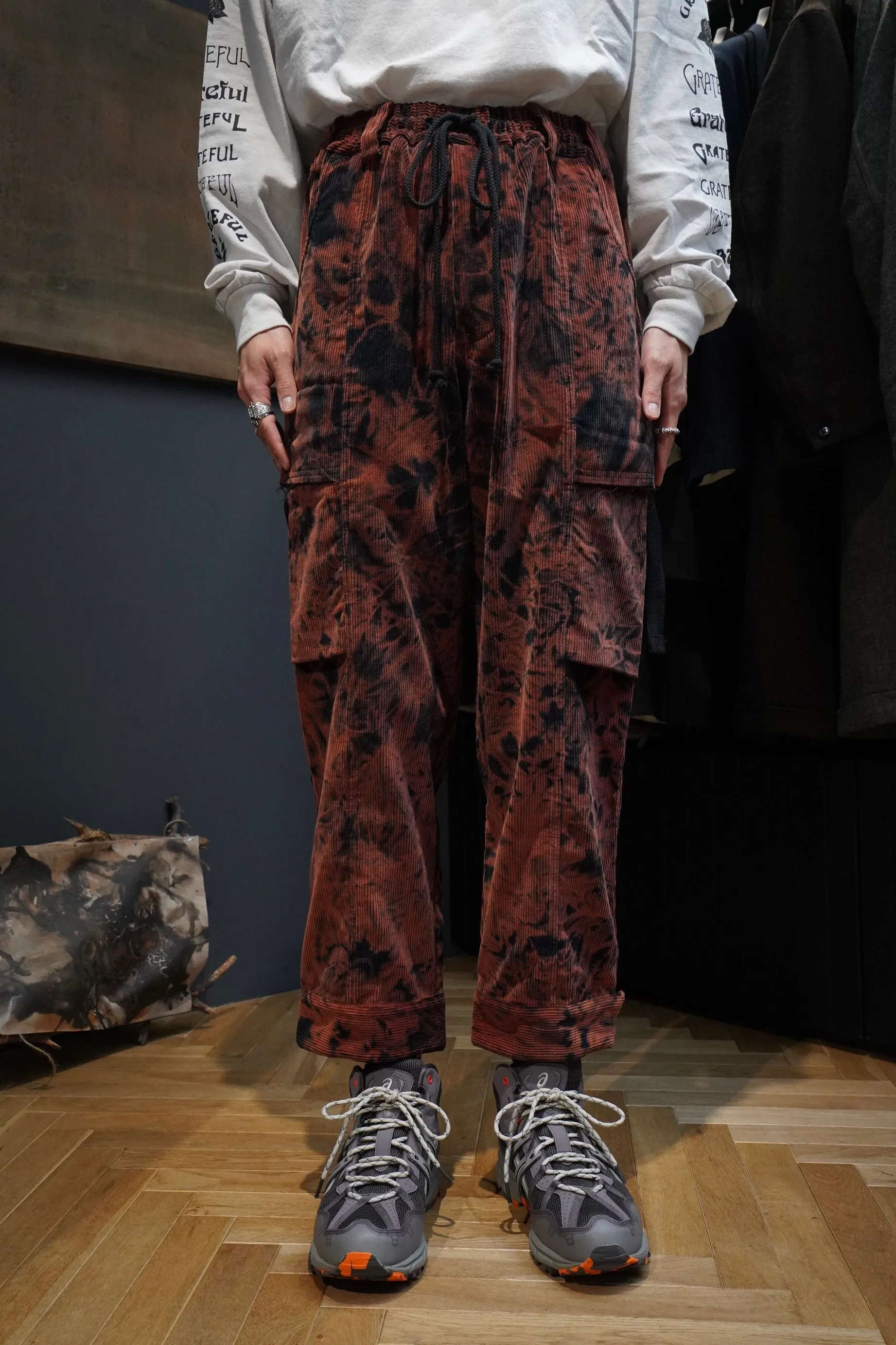 Song for the Mute TABBED CARGO PANT(RUST)