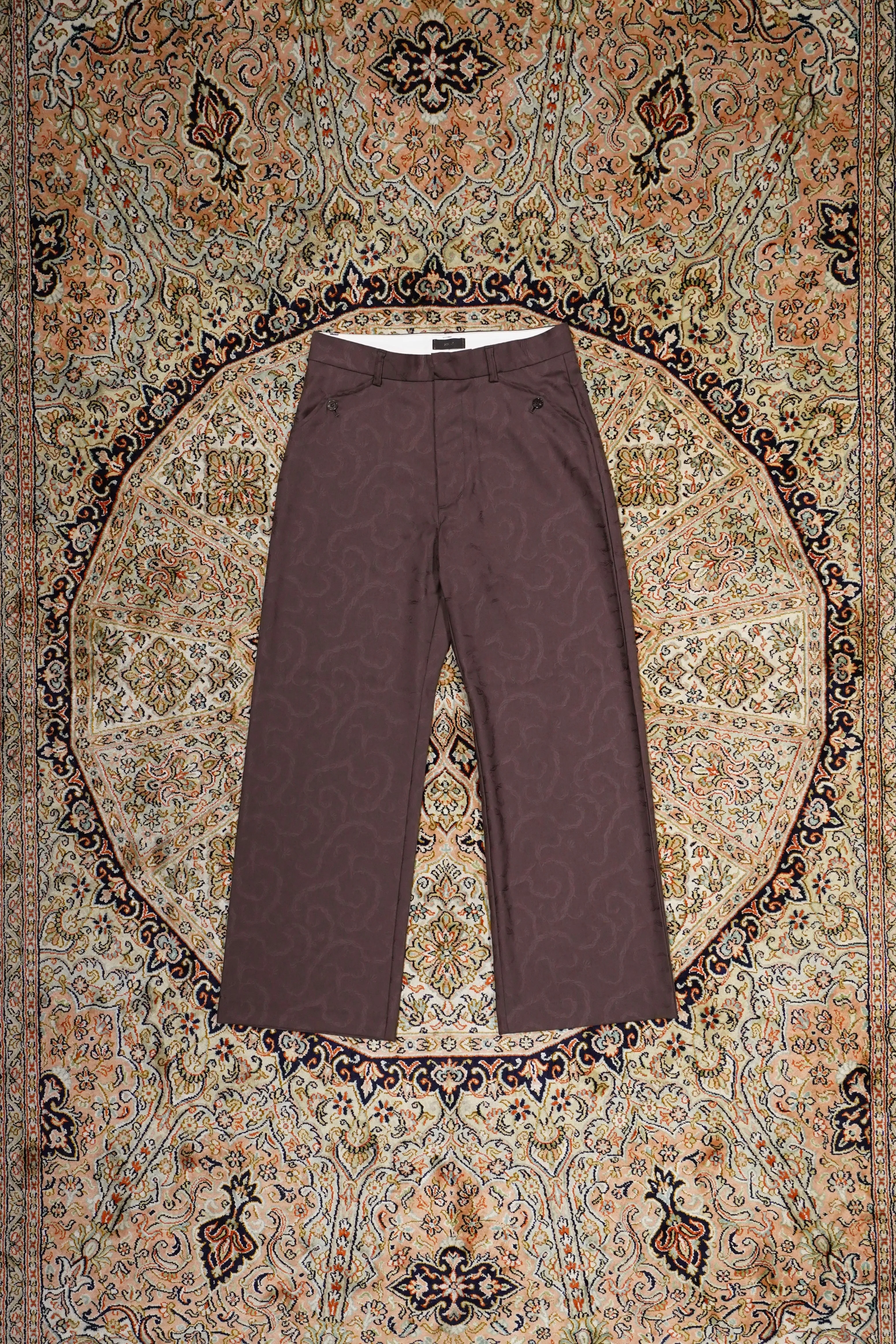 STEAF BEN ISM STRAIGHT PANTS (BROWN)