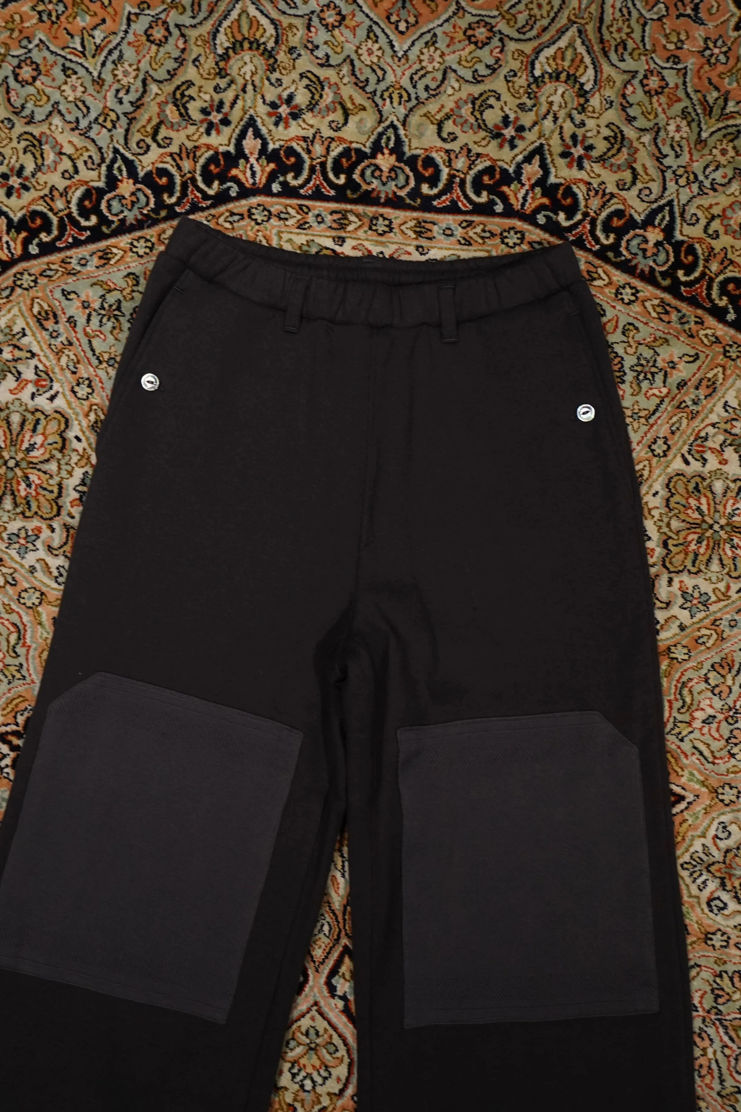 STEAF CLASSY WORK SWEAT PANTS (GRAVEL CHARCOAL)