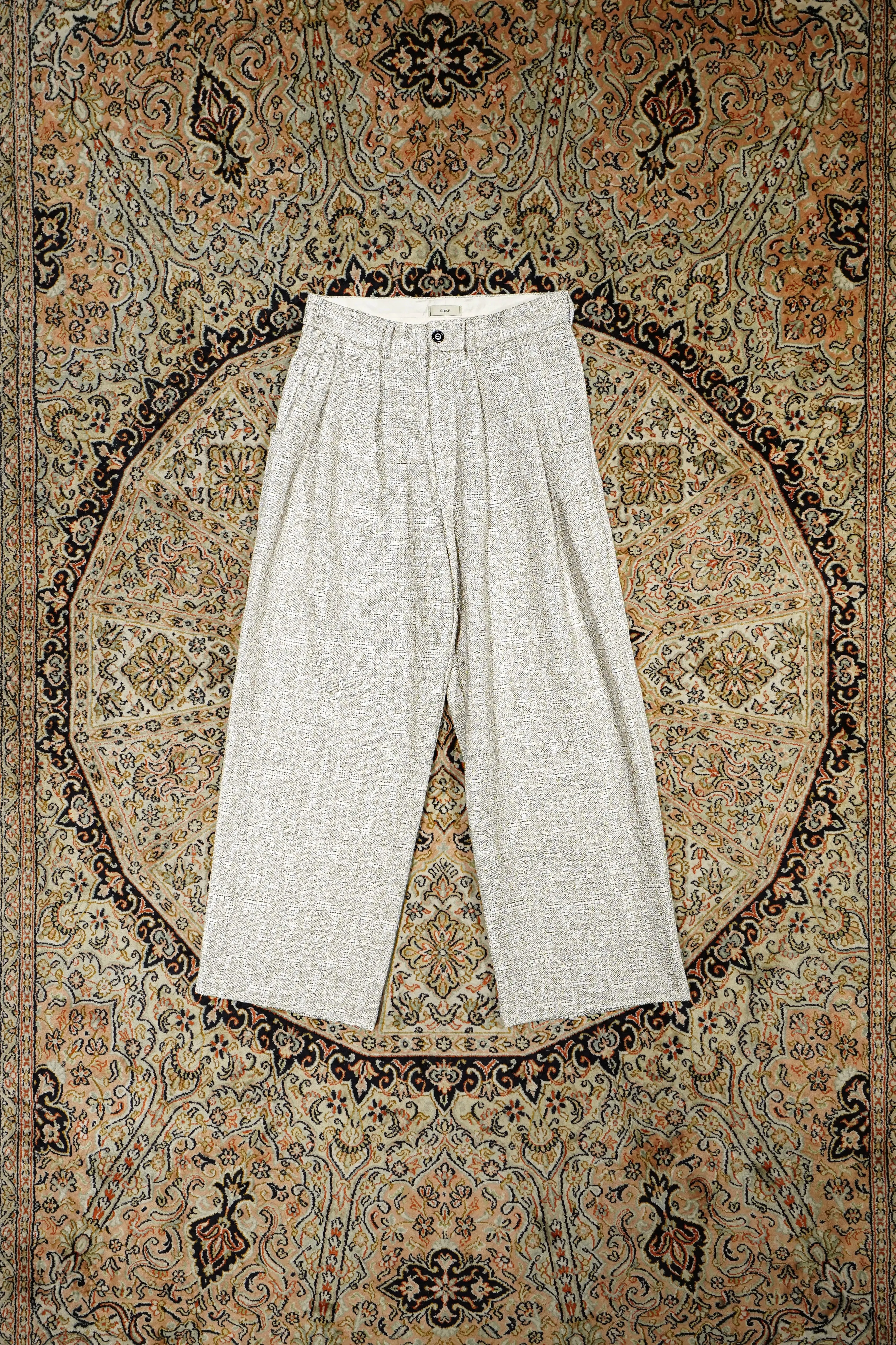 STEAF DEAD STOCK??S MYSELF PANTS (WATER LIGHT BEIGE)