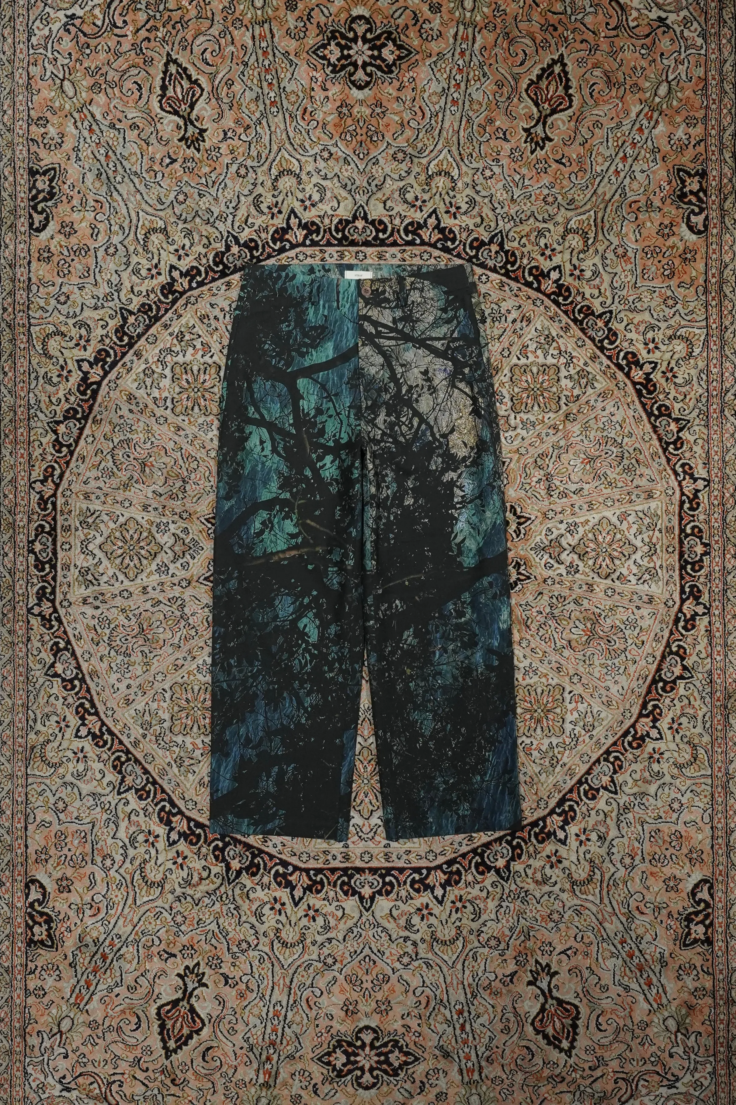 STEAF LANDSCAPE RESORT PANTS (OCEAN BLACK)