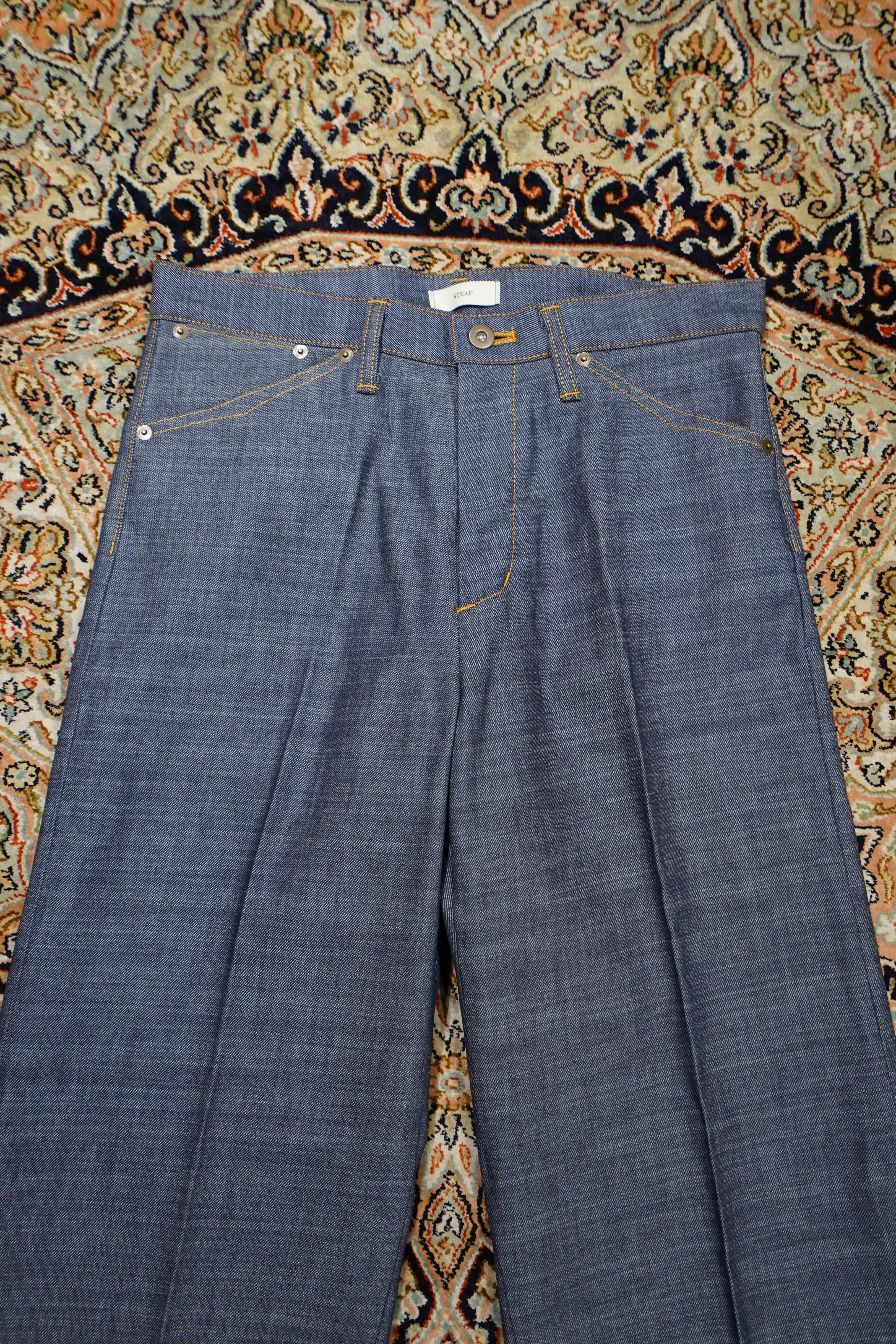 STEAF SLAB SPRING BOTTOM (BLUE INDIGO)