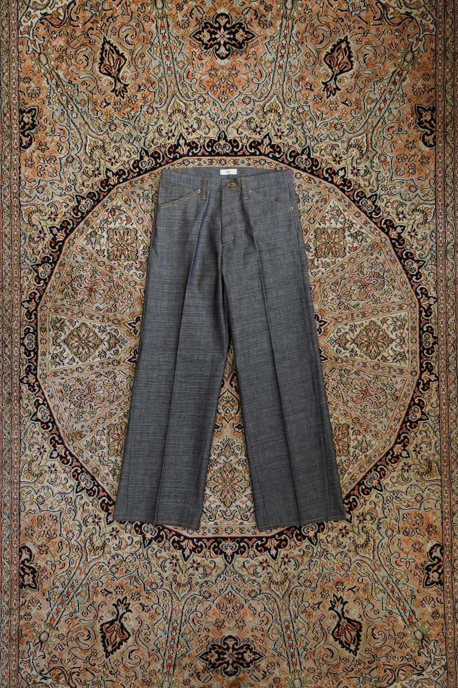 STEAF SLAB SPRING BOTTOM (INDIGO IRON)