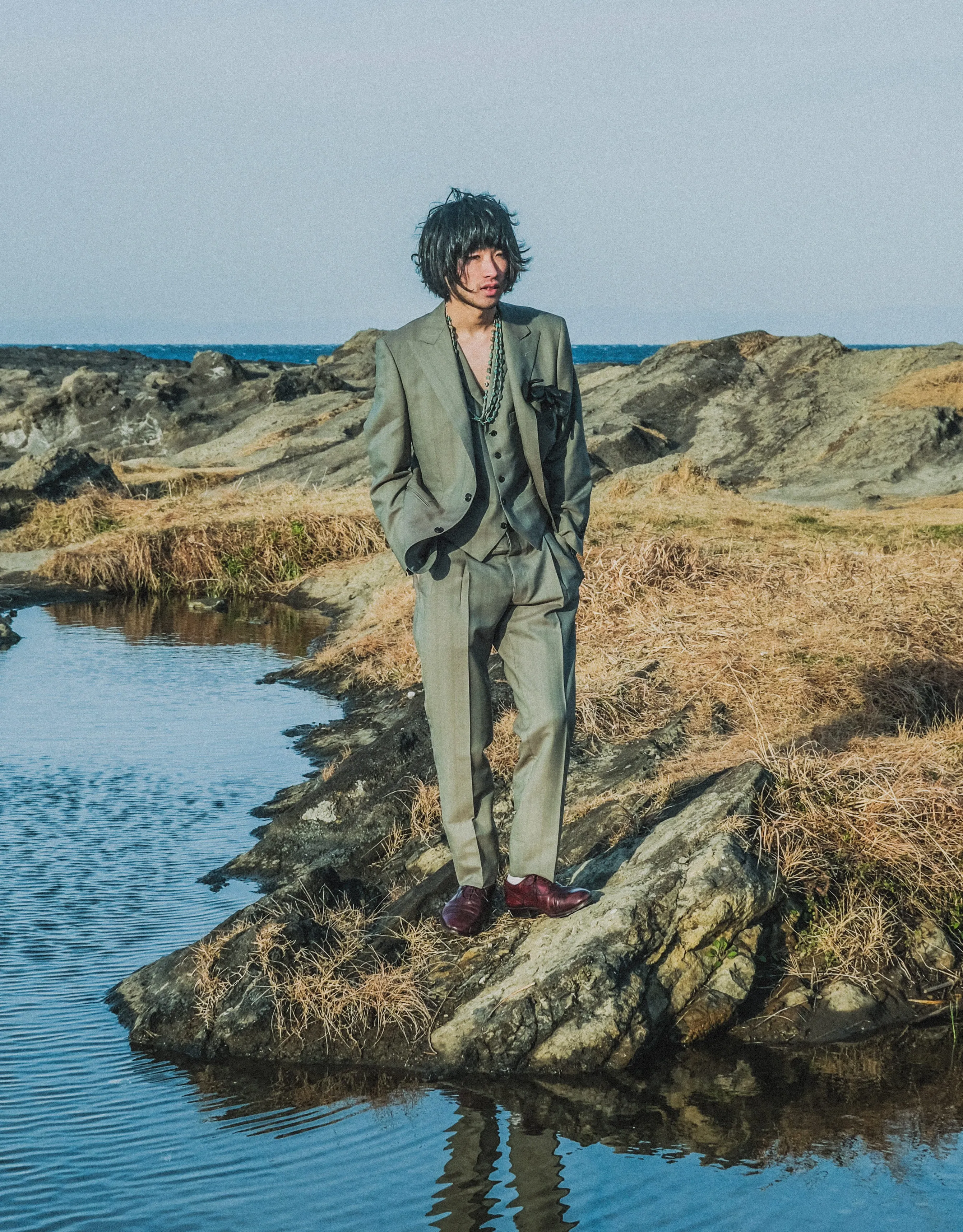 SUGARHILL CHICRAIN CLASS TROUSERS