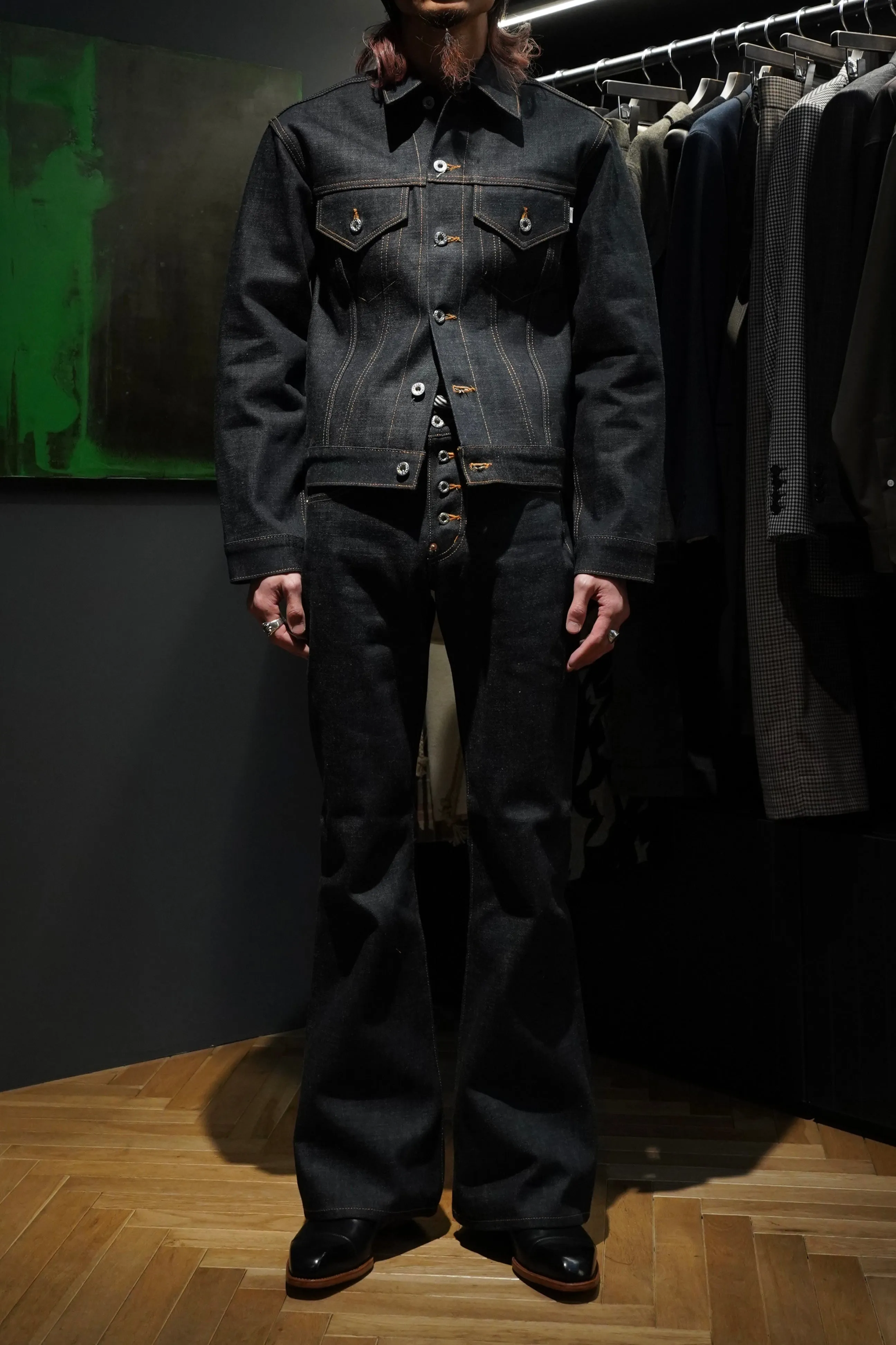 SUGARHILL CLASSIC DENIM BELL BOTTOM