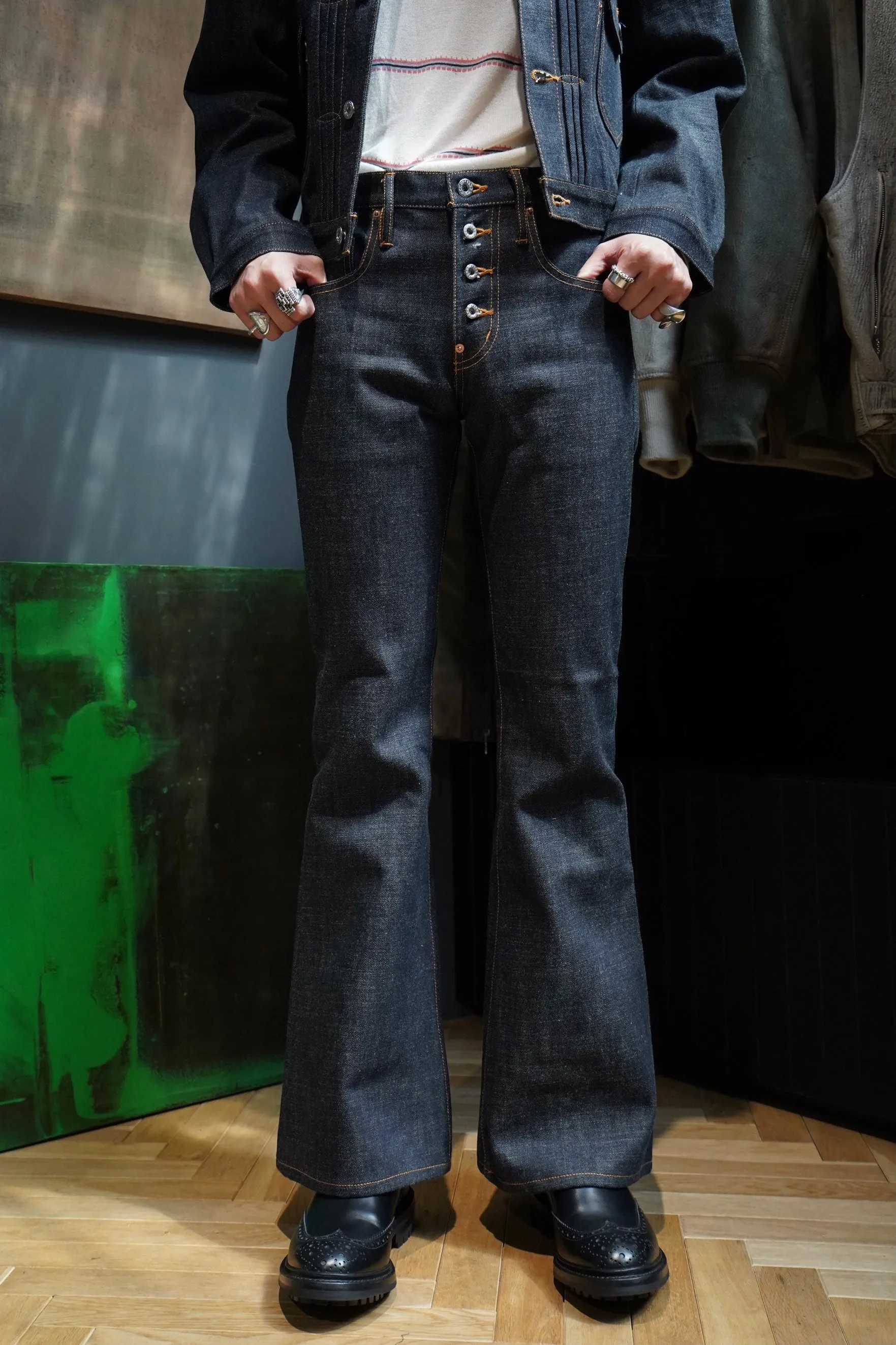 SUGARHILL CLASSIC DENIM BELL BOTTOM