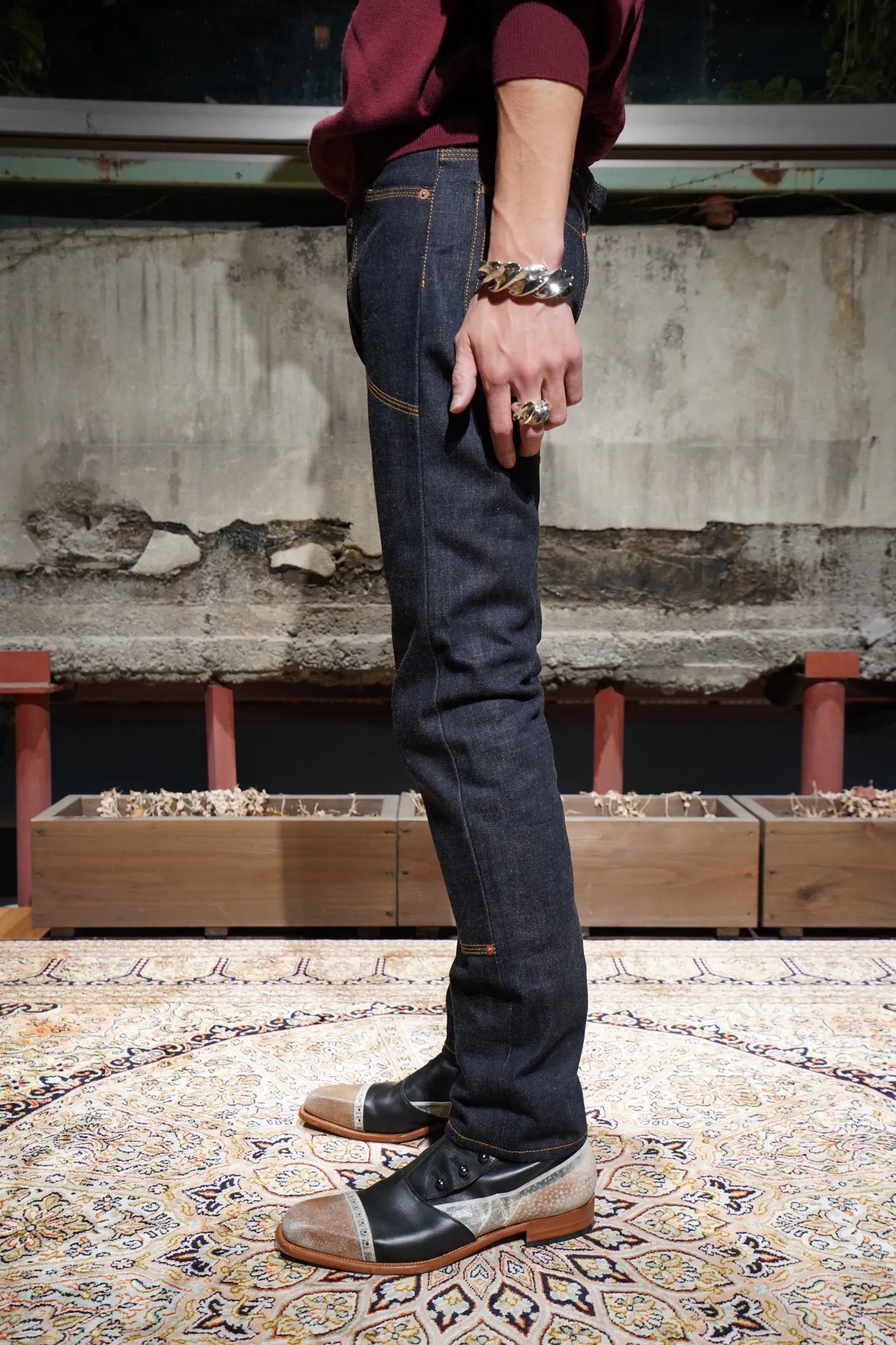 SUGARHILL CLASSIC STRAIGHT DENIM PANTS