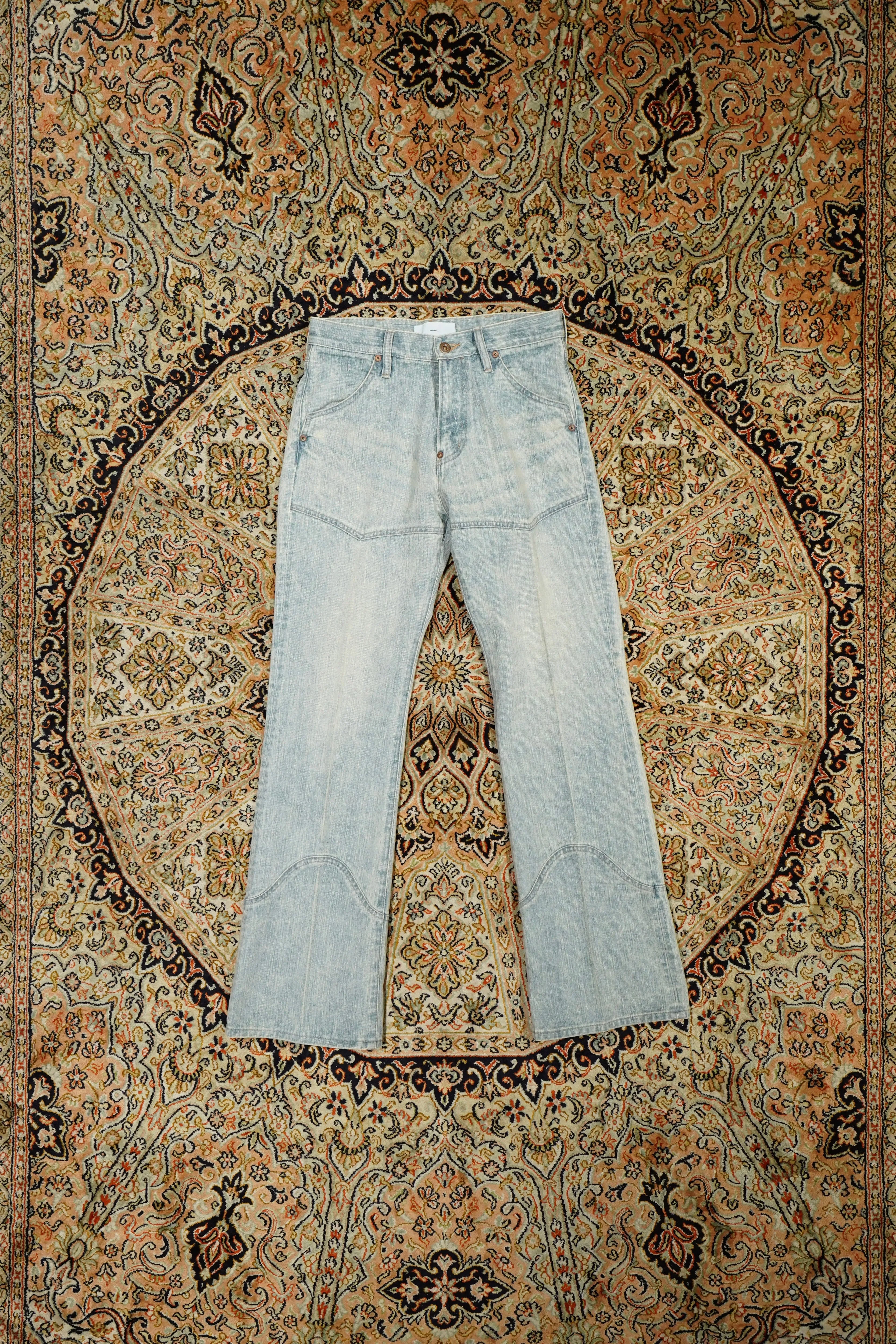 SUGARHILL DENIM TROUSERS (FADED INDIGO)