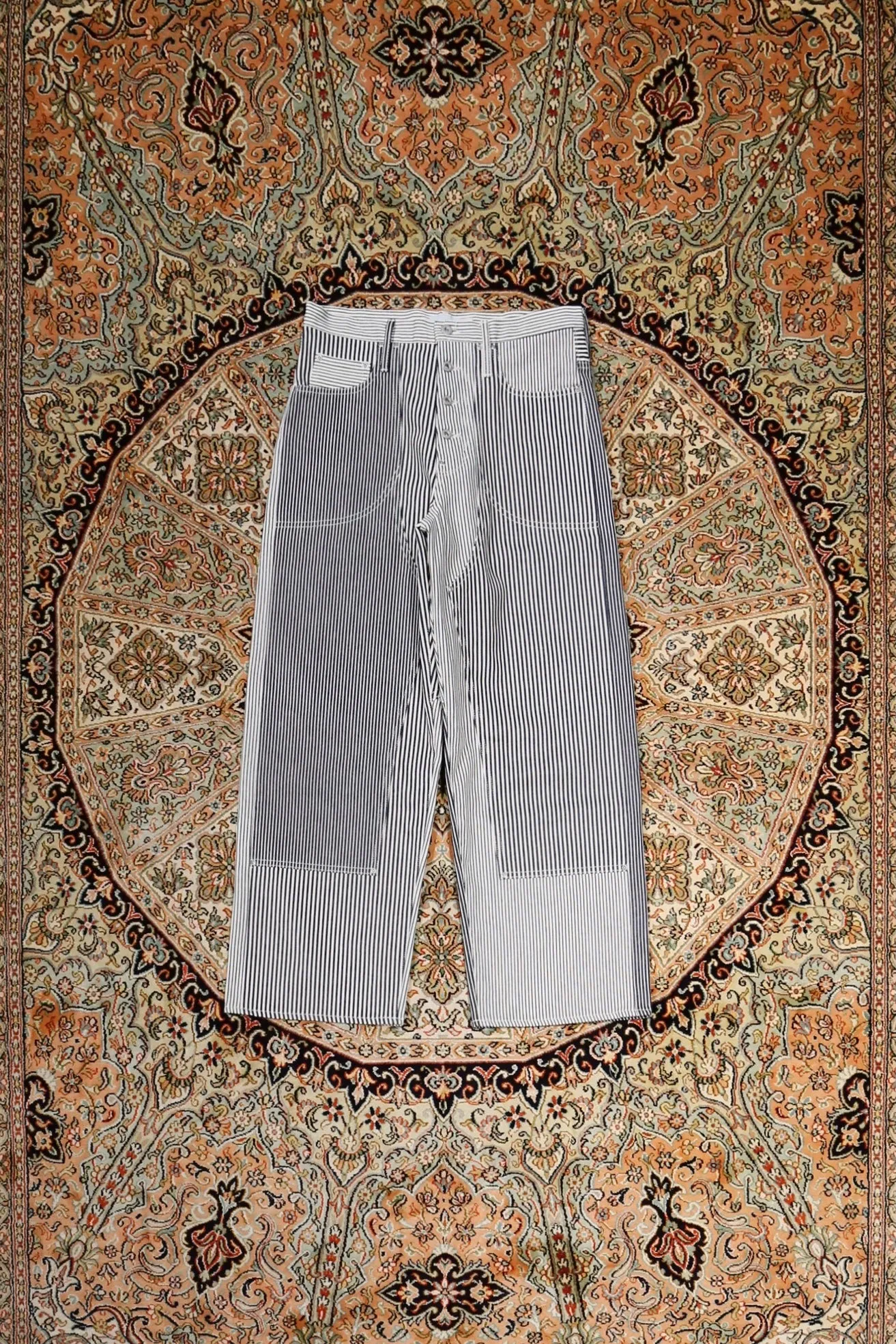 SUGARHILL DOUBLE KNEE RANDOM HICKORY PANTS (HICKORY)
