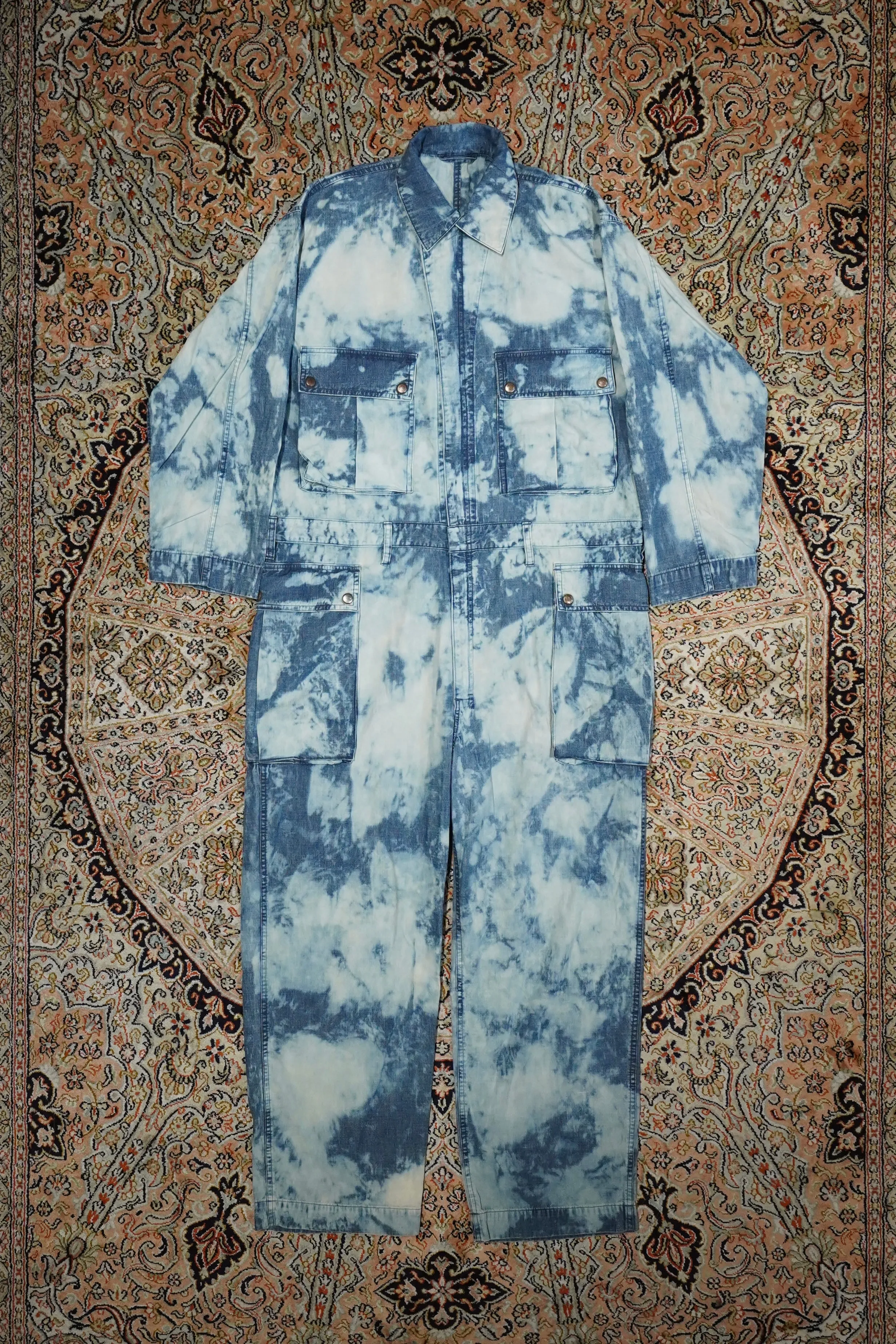 SUGARHILL FADED CHAMBRAY OVERALLS
