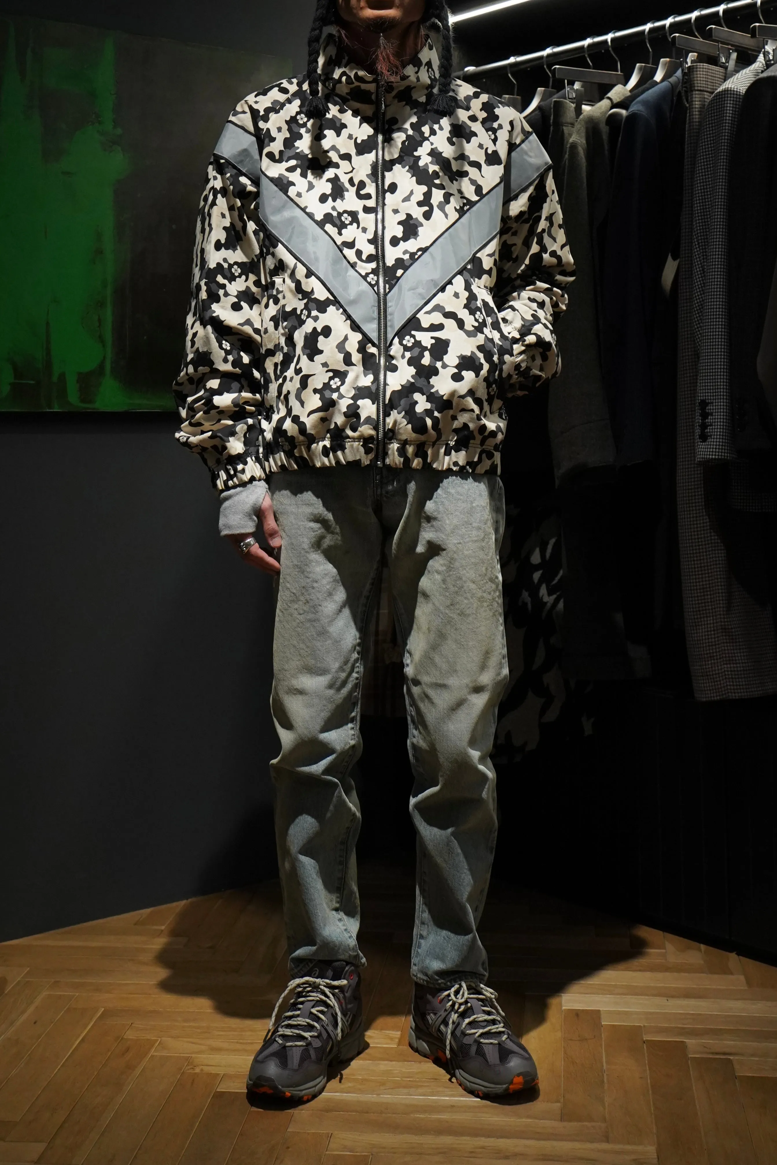 SUGARHILL FADED DENIM PANTS TYPE 502 (FADED INDIGO)