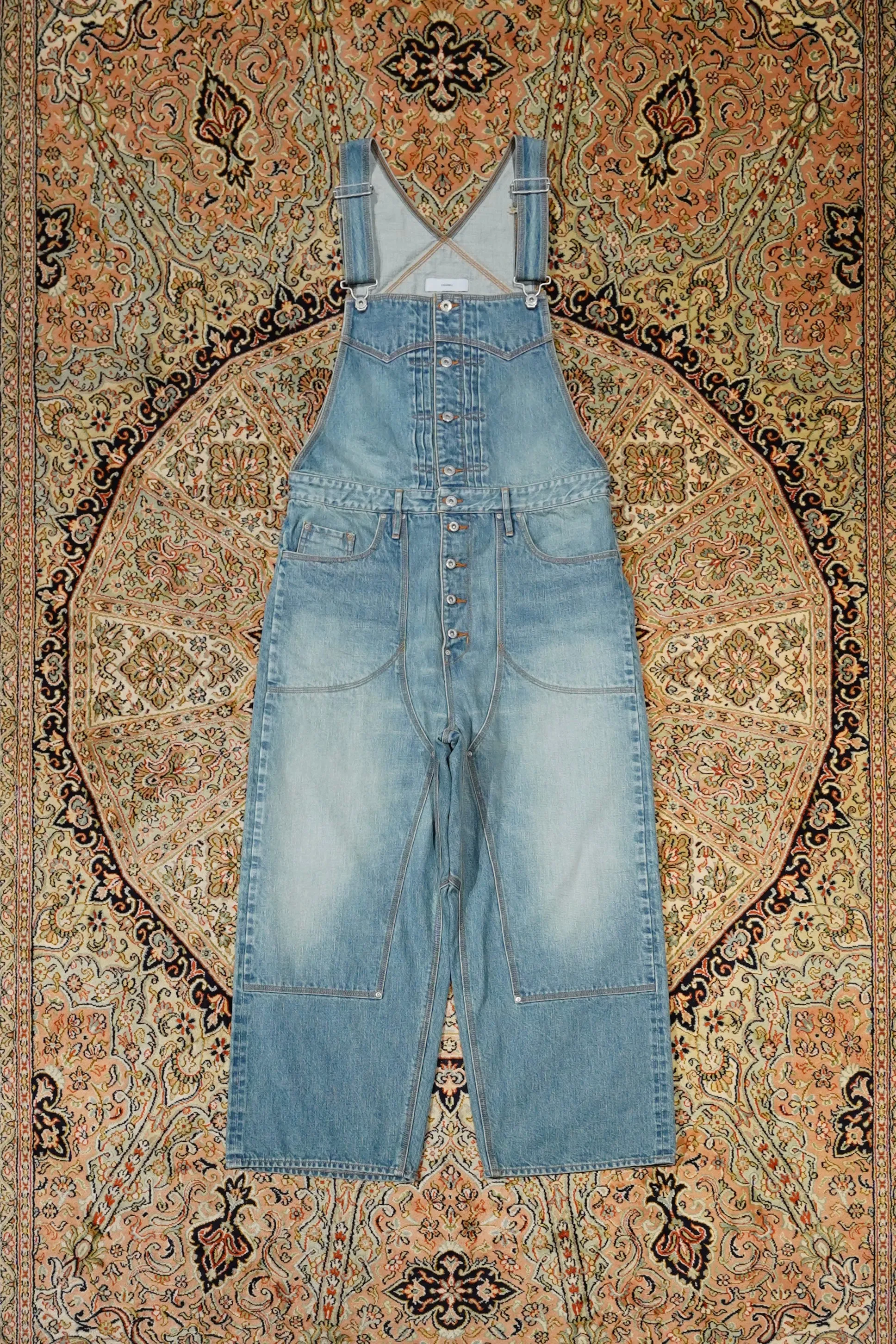 SUGARHILL FADED OVER ALL (FADED INDIGO)