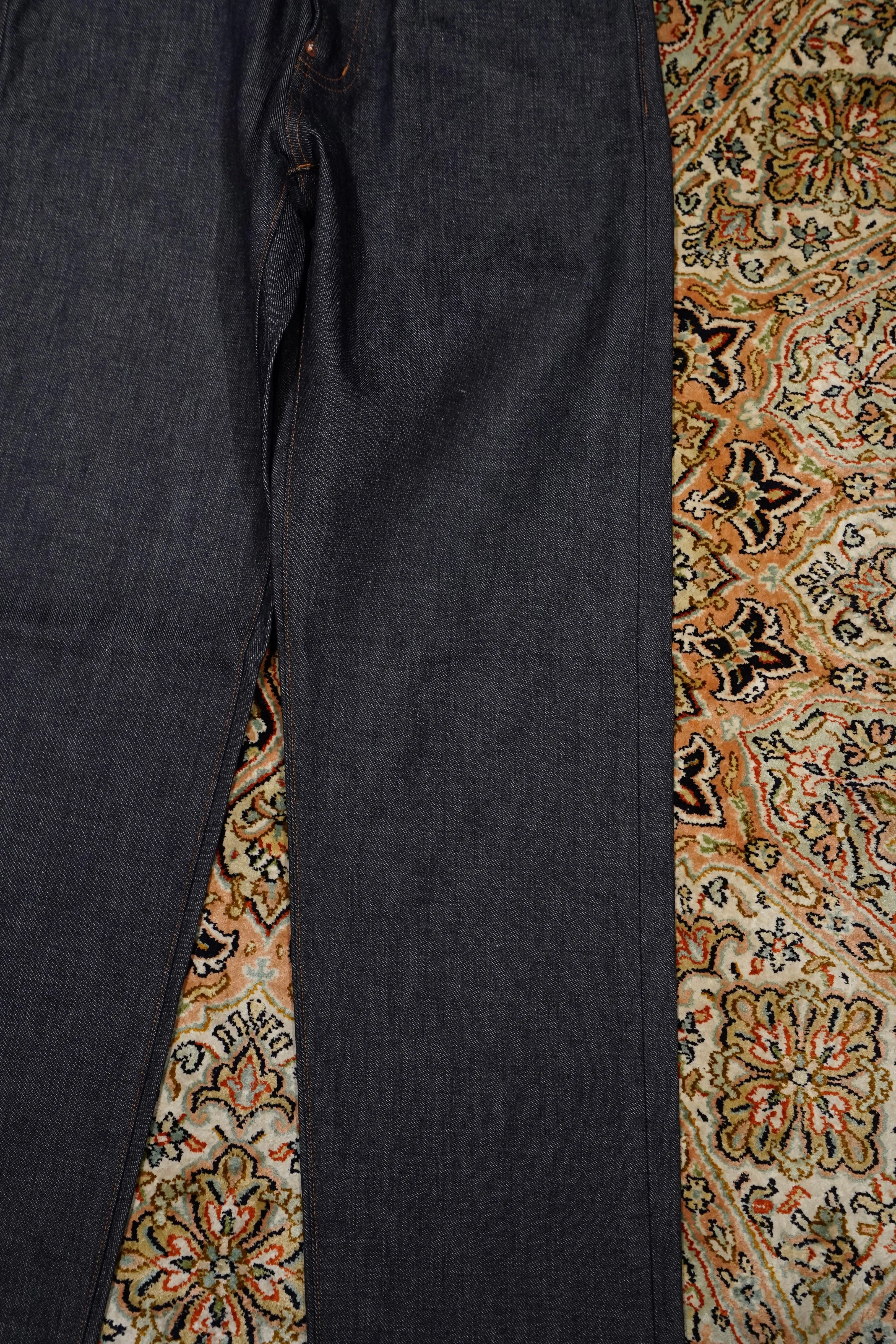 SUGARHILL MODERN DENIM TROUSERS STRAIGHT CUT (INDIGO)