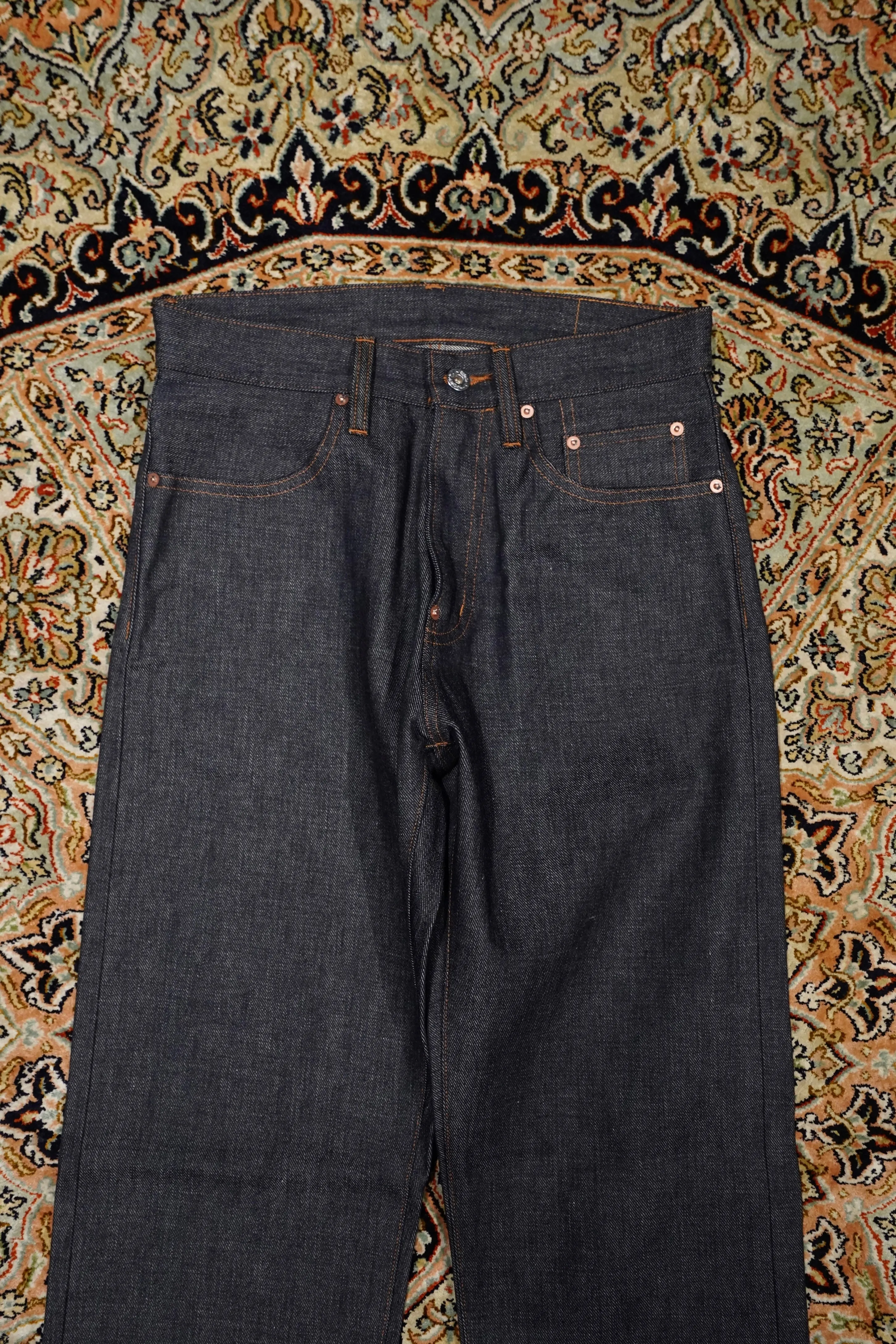 SUGARHILL MODERN DENIM TROUSERS STRAIGHT CUT (INDIGO)