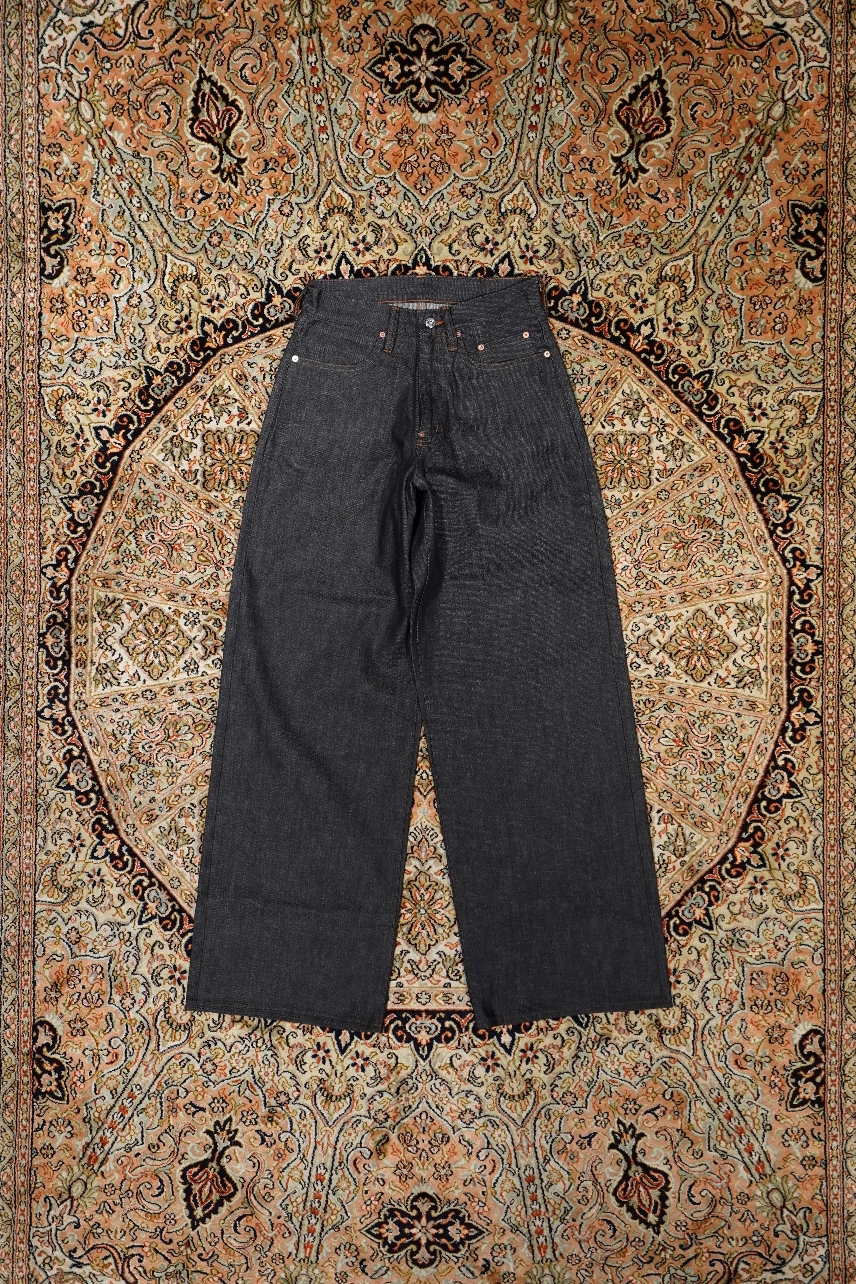 SUGARHILL MODERN DENIM TROUSERS WIDE CUT (INDIGO)