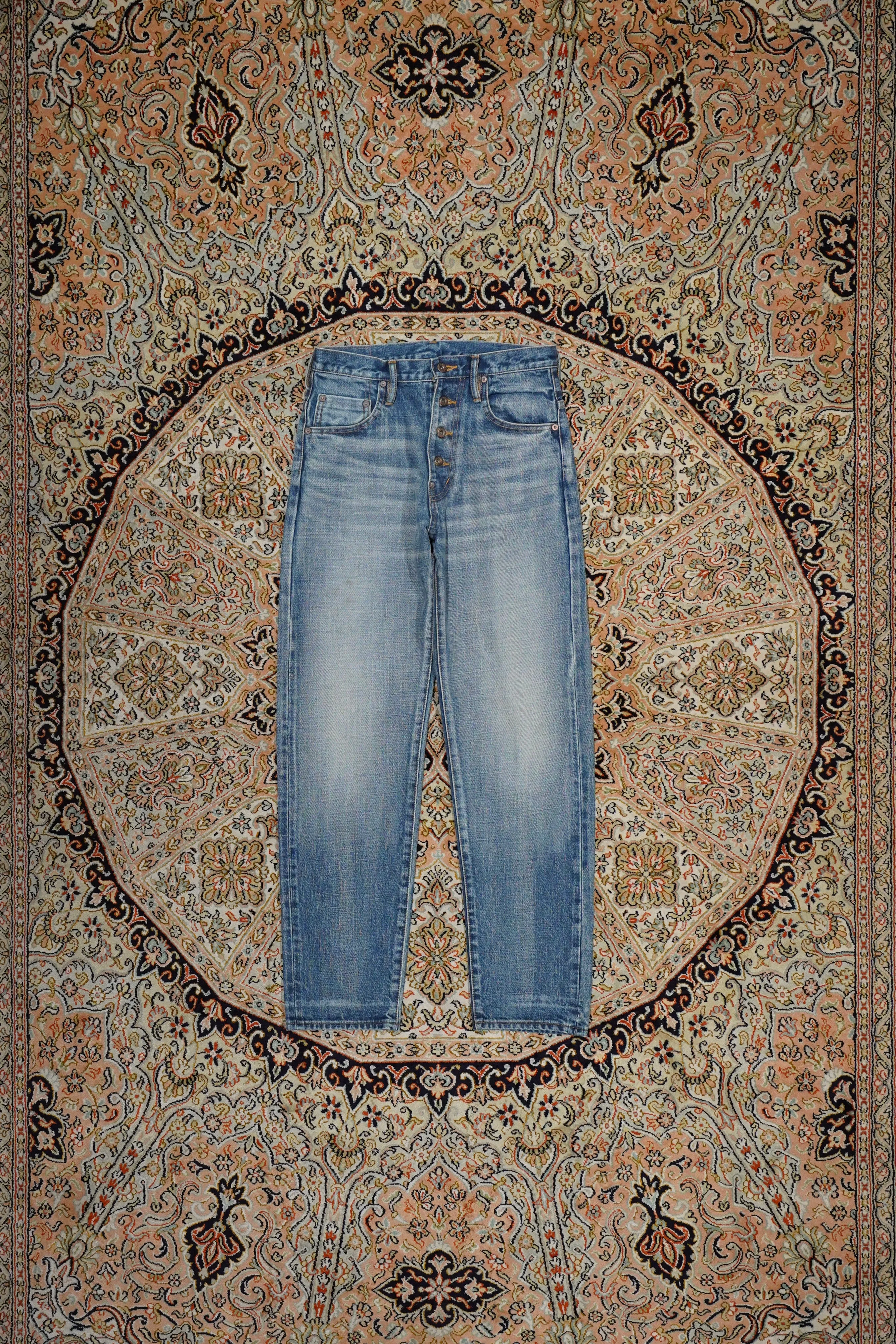 SUGARHILL TYPE 502 FAED DENIM PANTS