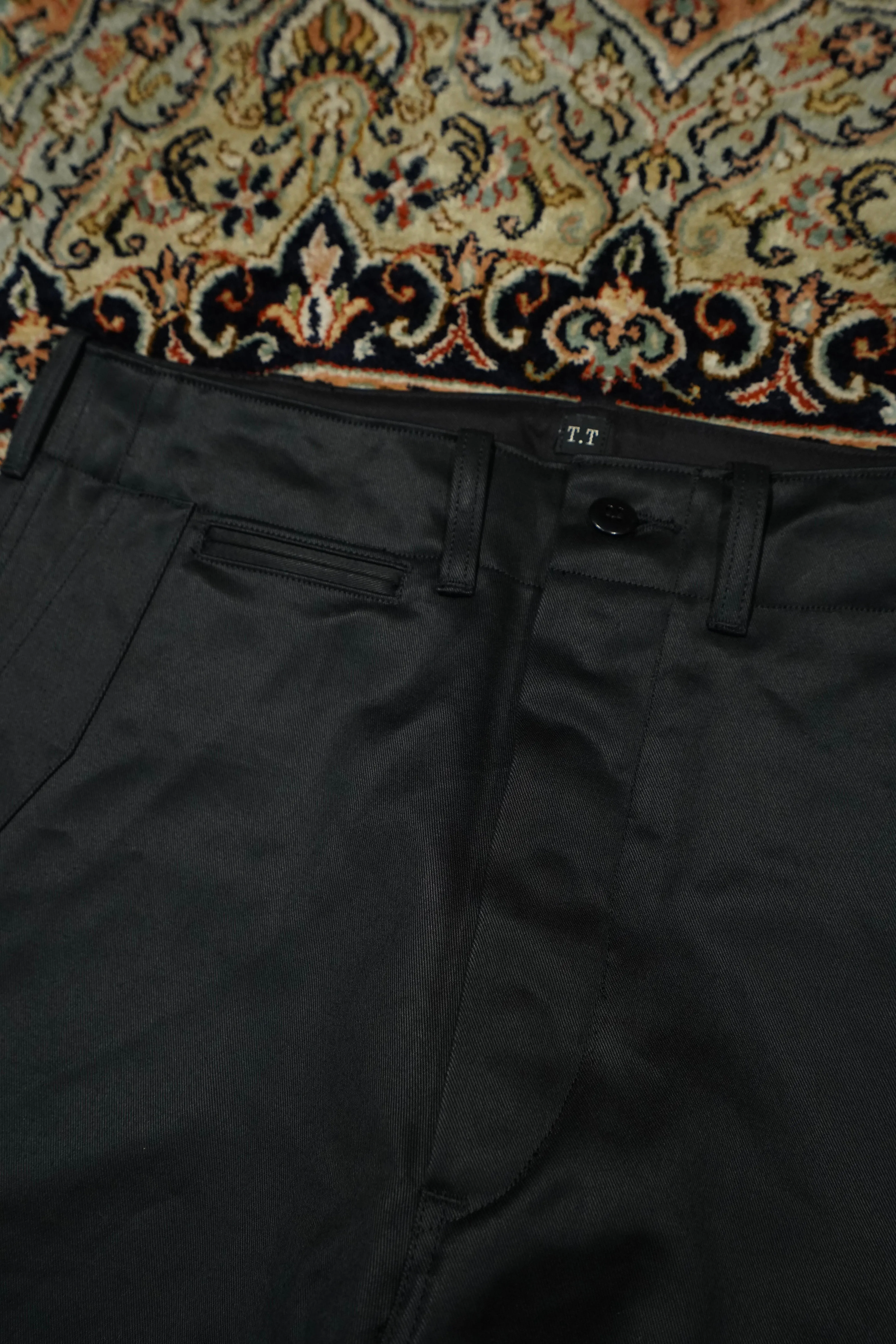 Taiga Takahashi ENGINEER TROUSERS (BLACK)