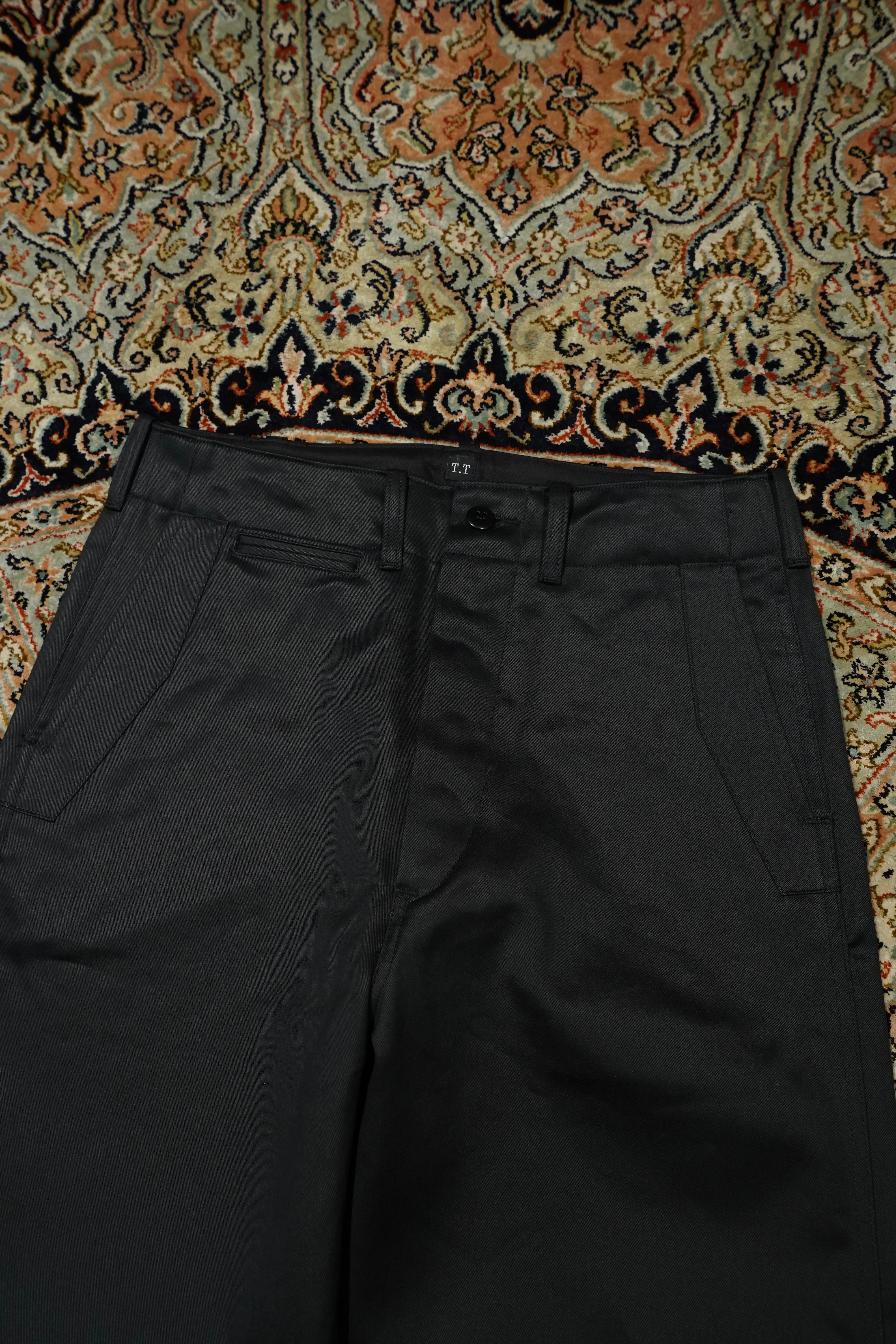 Taiga Takahashi ENGINEER TROUSERS (BLACK)