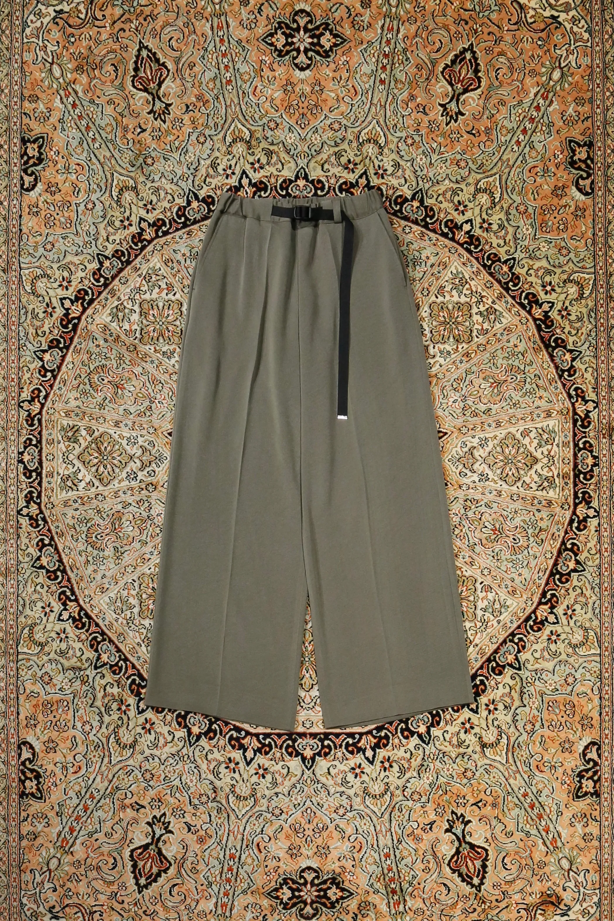 UJOH Tape-Belt Wide PNT (OLIVE GRAY)