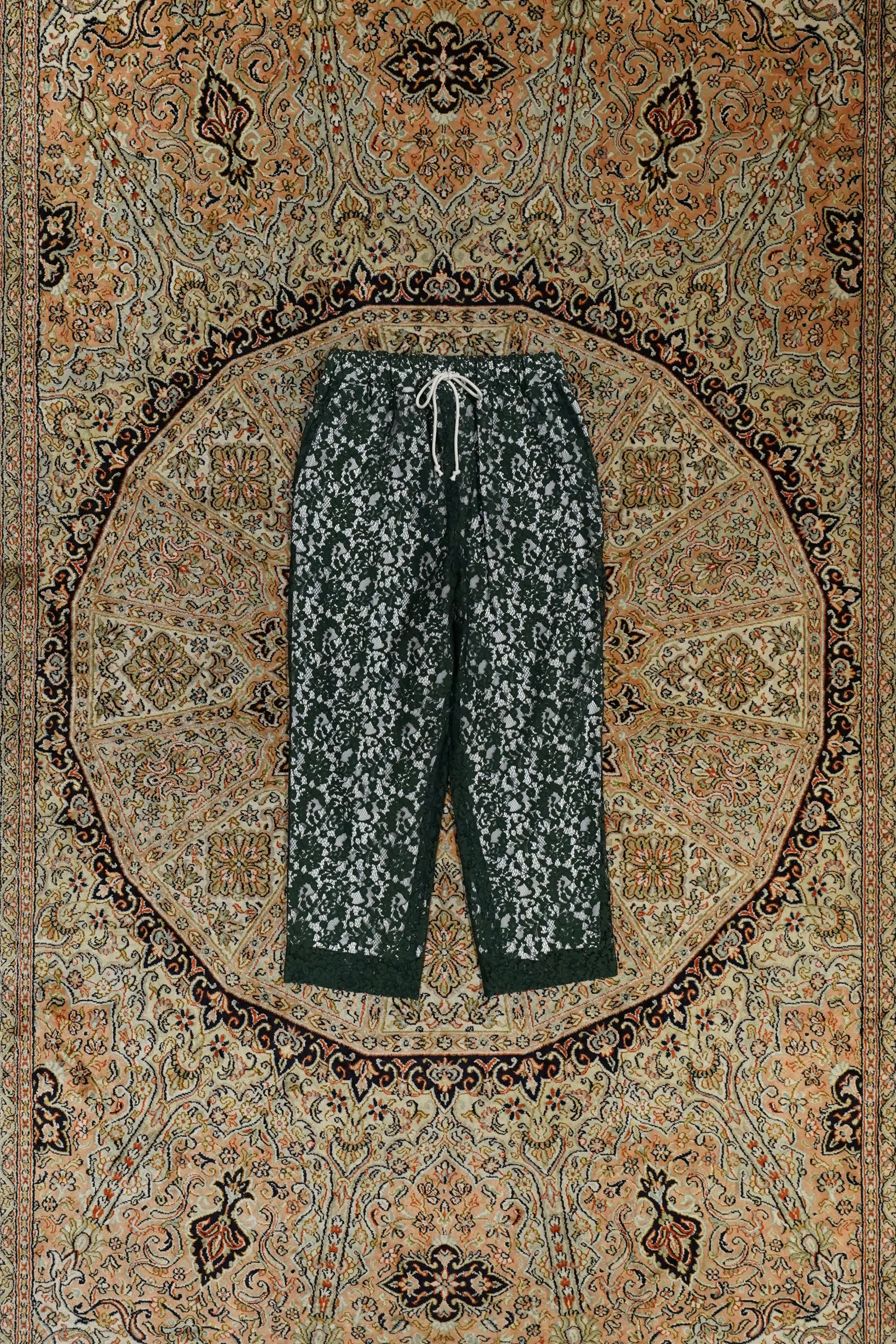 Urig LACE EASY FL PANTS (GREEN)