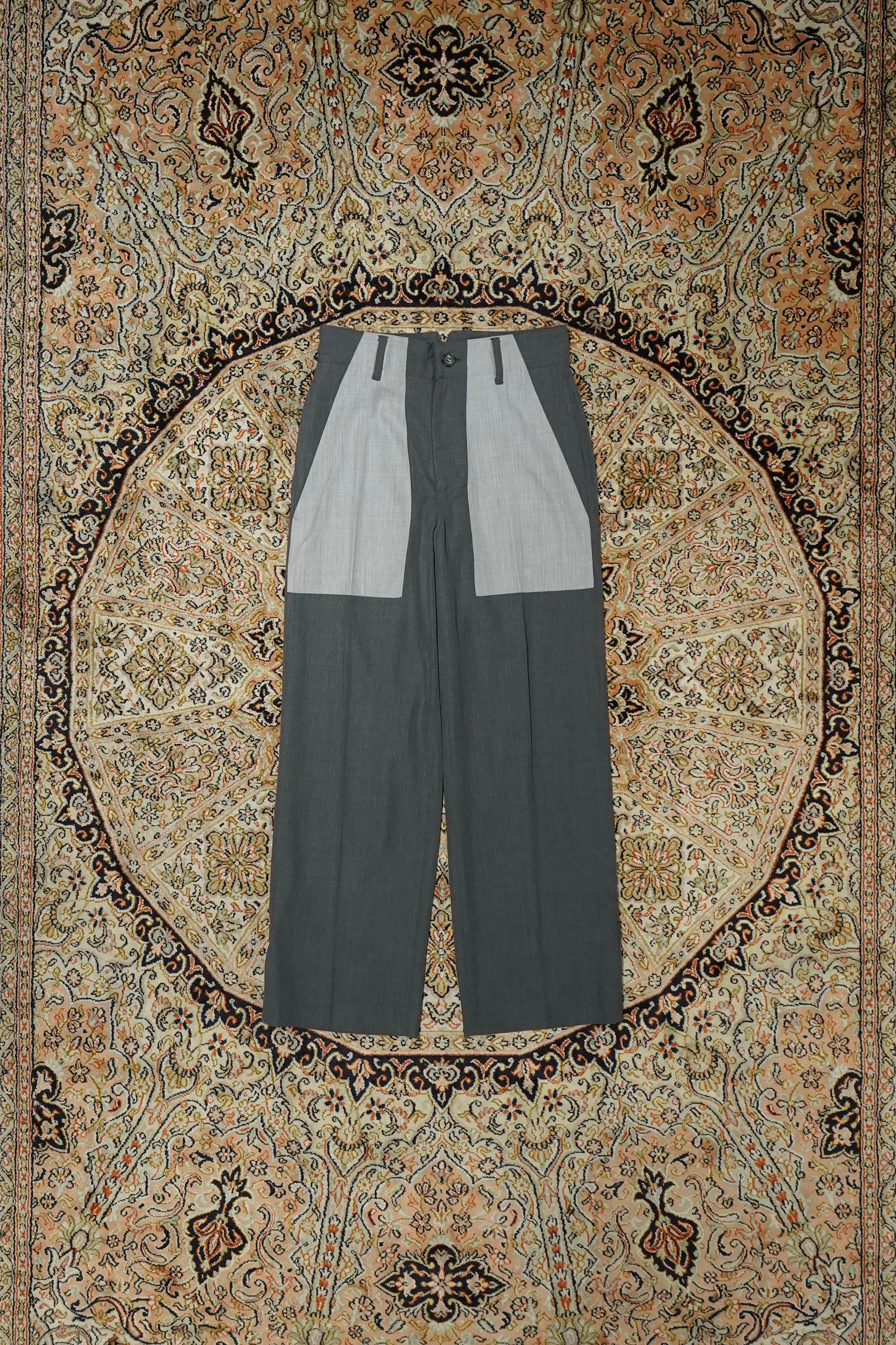Urig TWILL DOPPEL-P DRESS FATIGUE PANTS (BI GRAY)