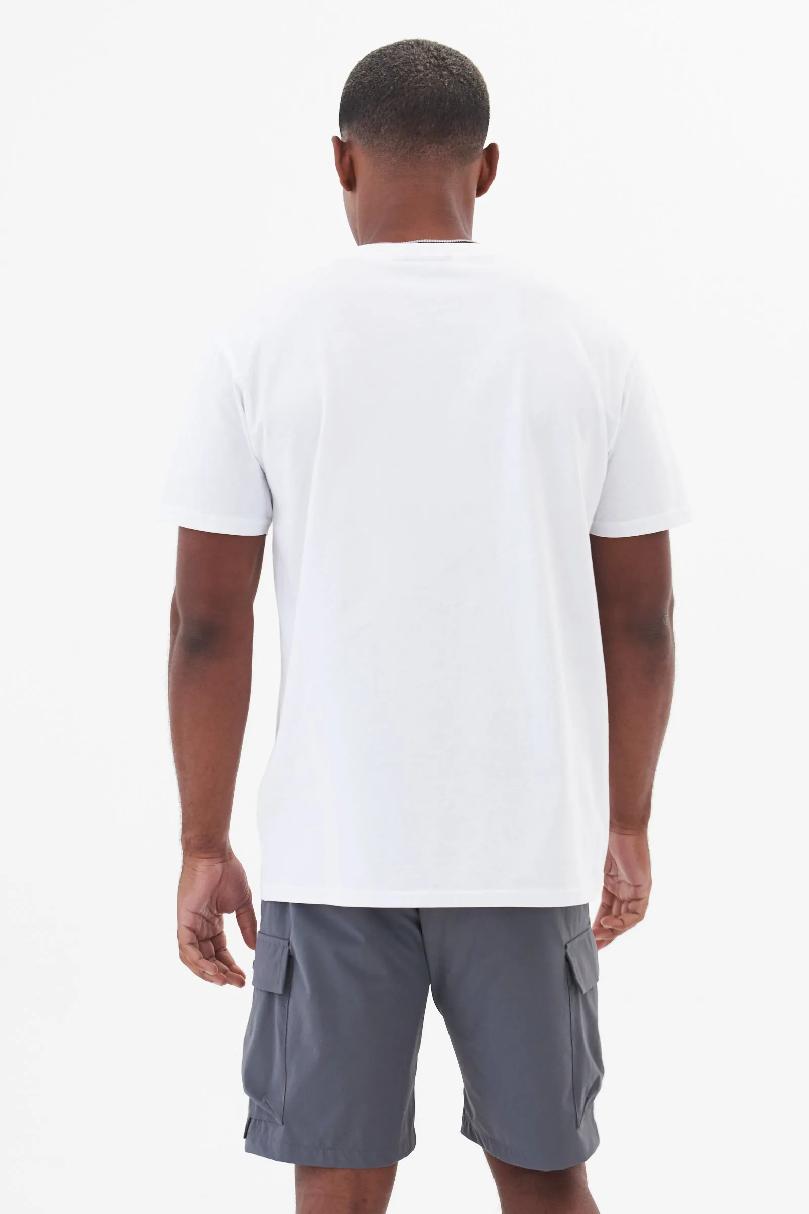 Vanquish Tee - White/Pink