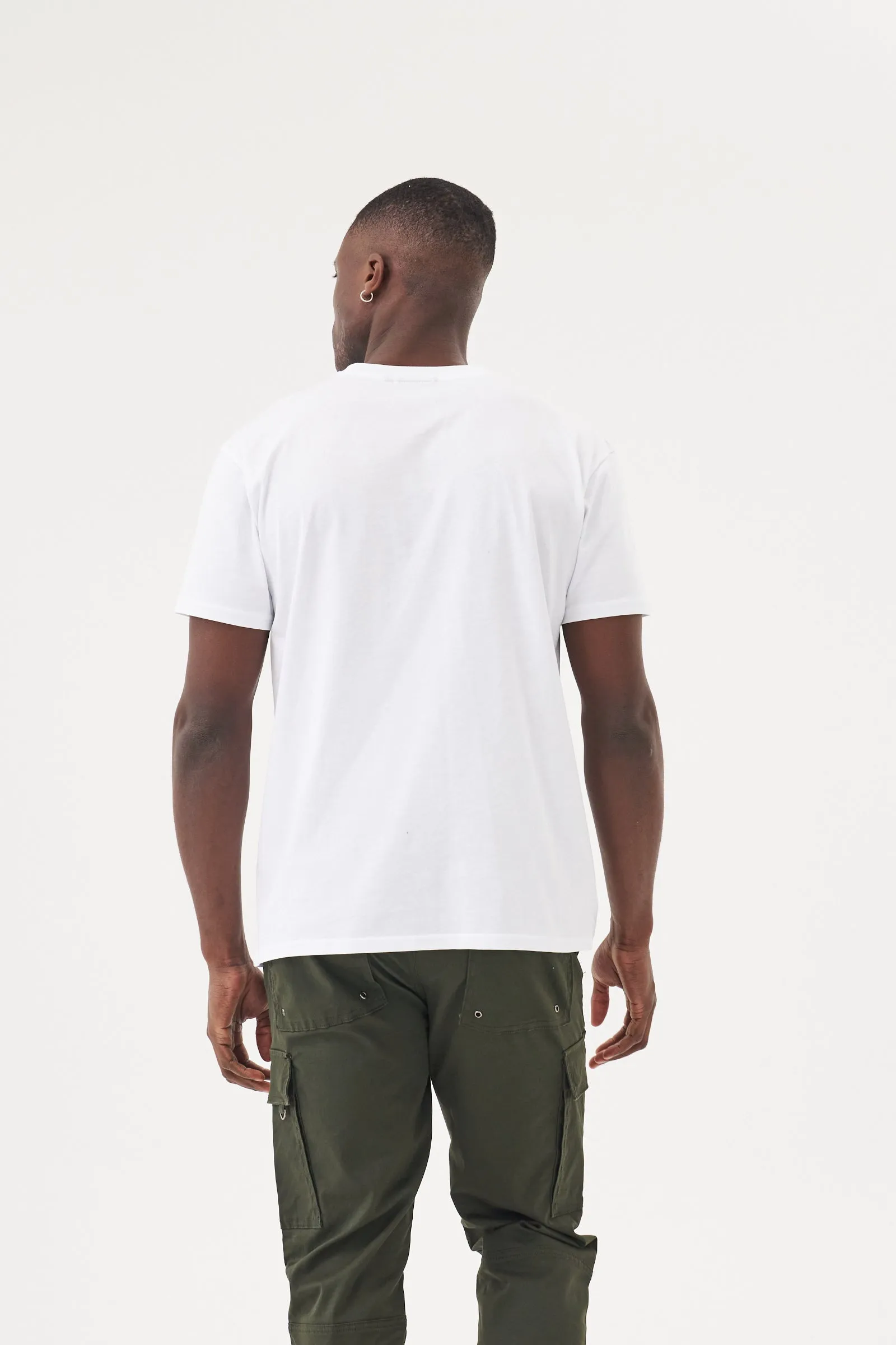 Vanquish Tee - White/Sage