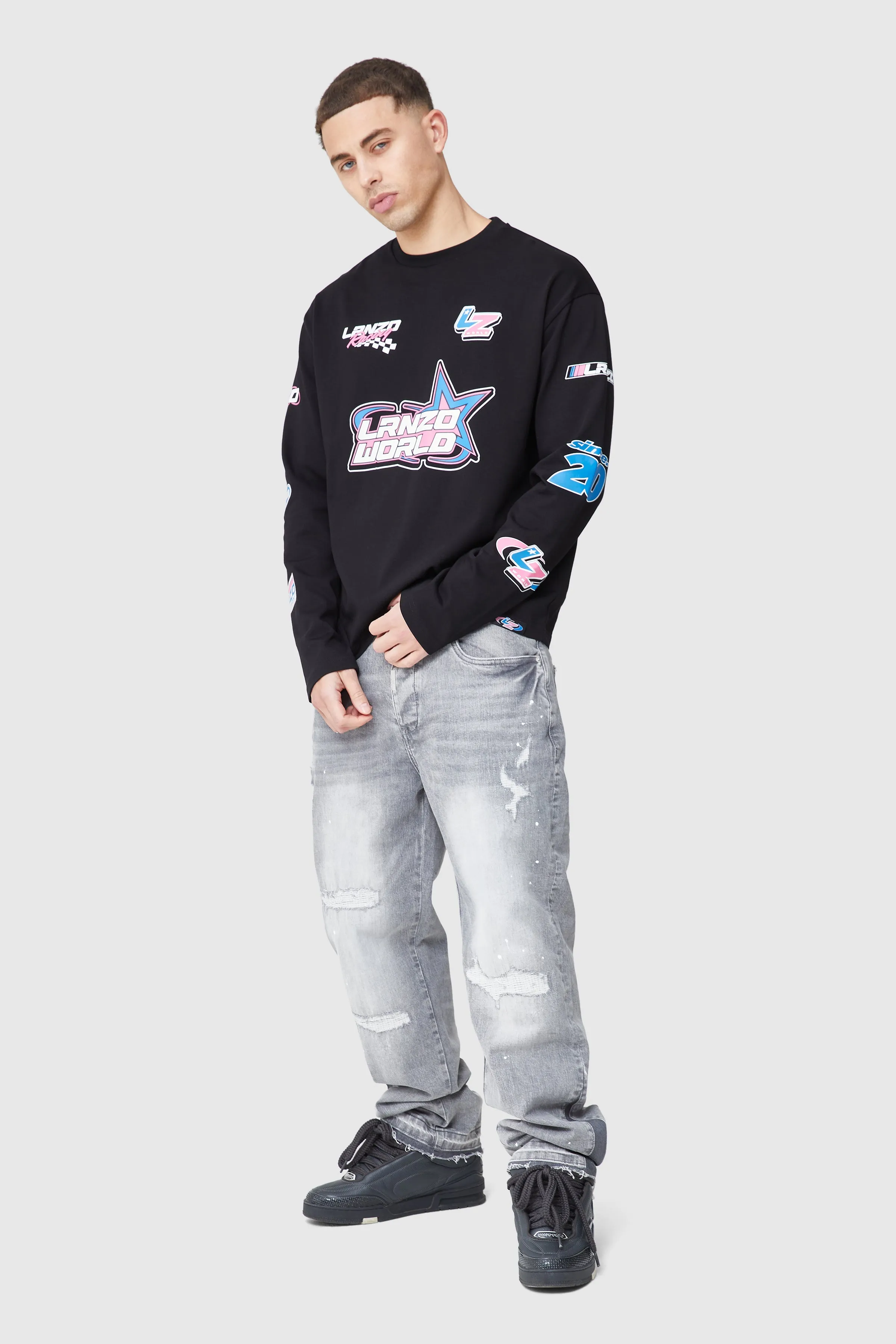 Velocity Long Sleeve Tee - Black