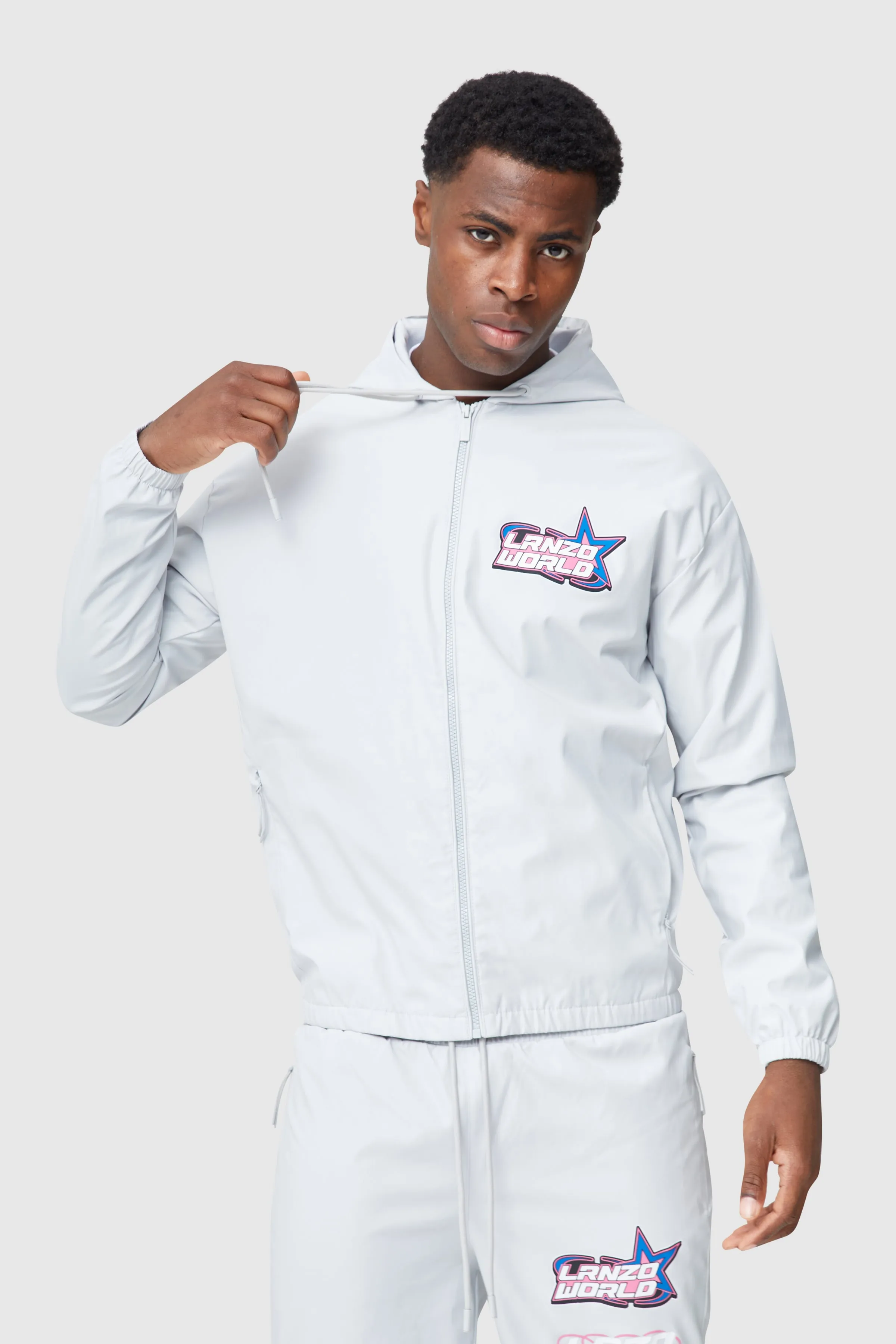 Velocity Windbreaker - Grey