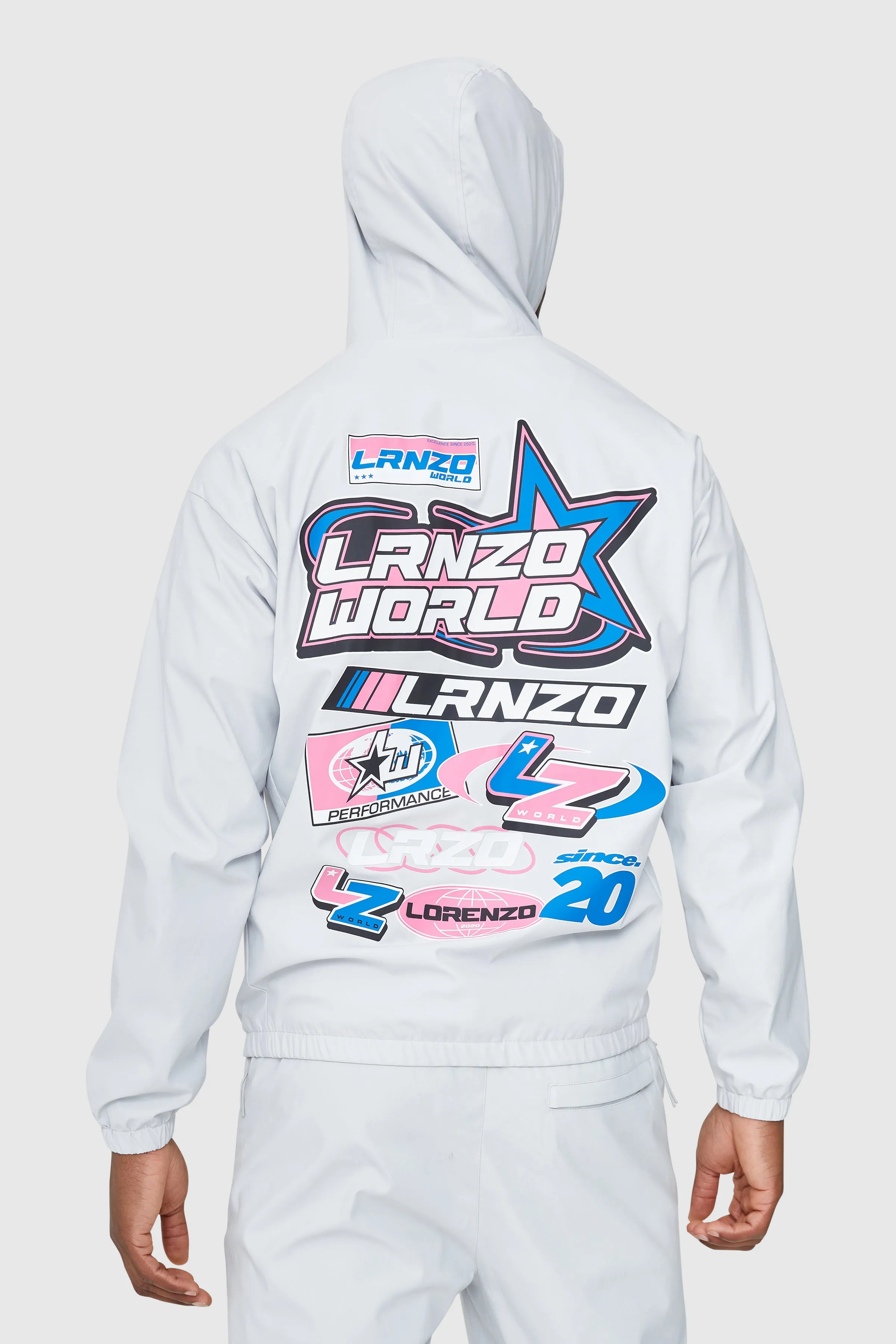 Velocity Windbreaker - Grey