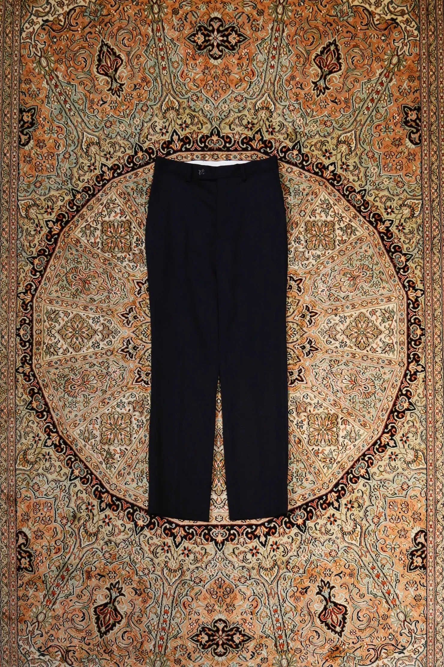 Wool Standard Slacks (NAVY)